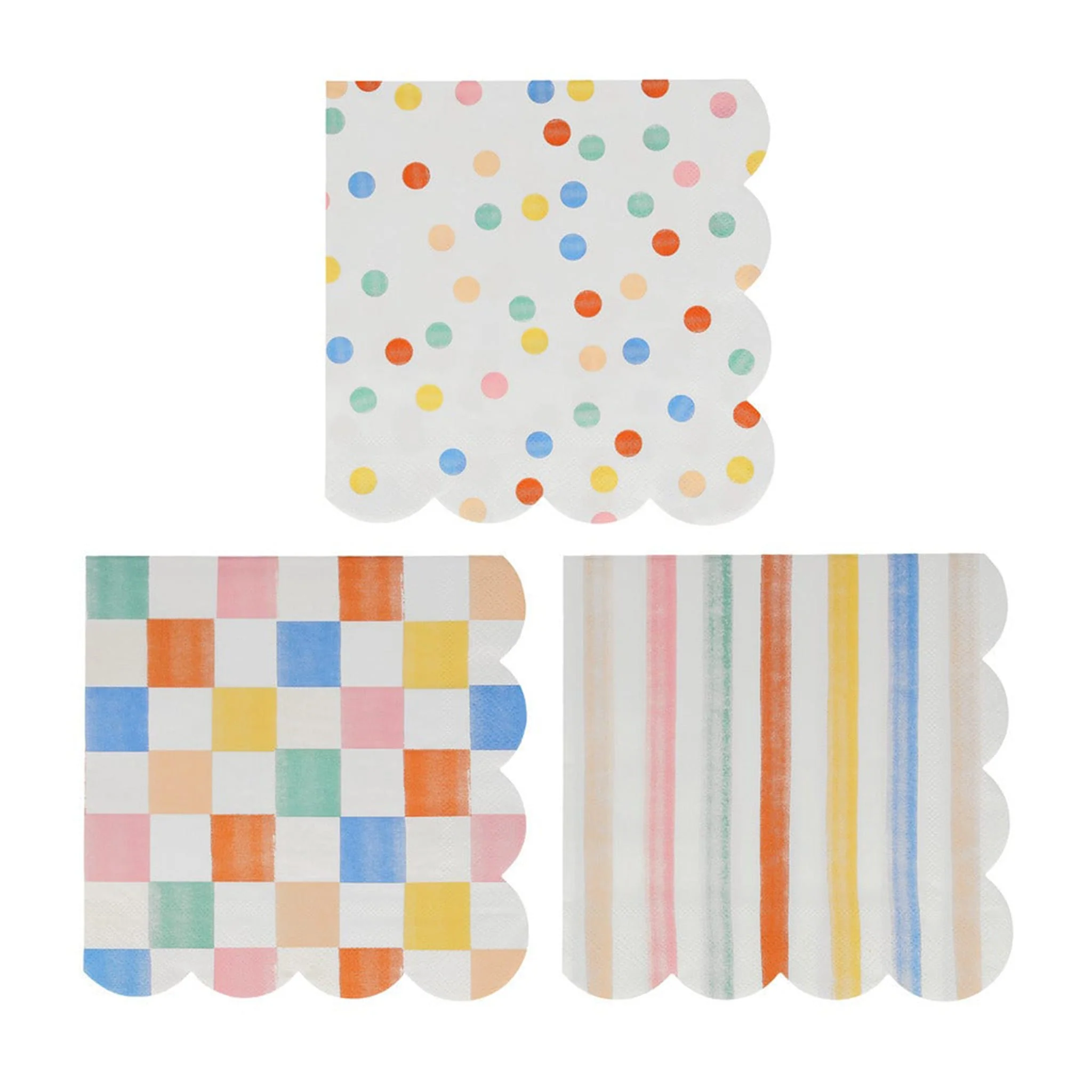 Serviettes en Papier (16) - Colorés