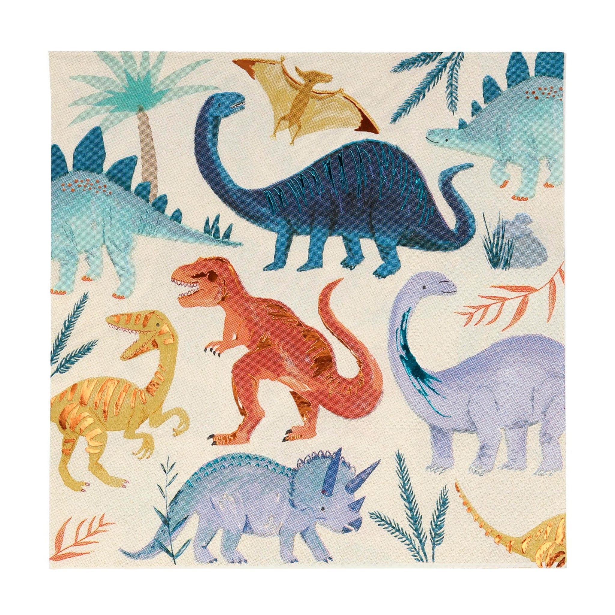 Grandes Serviettes (16) - Royaume Des Dinosaures