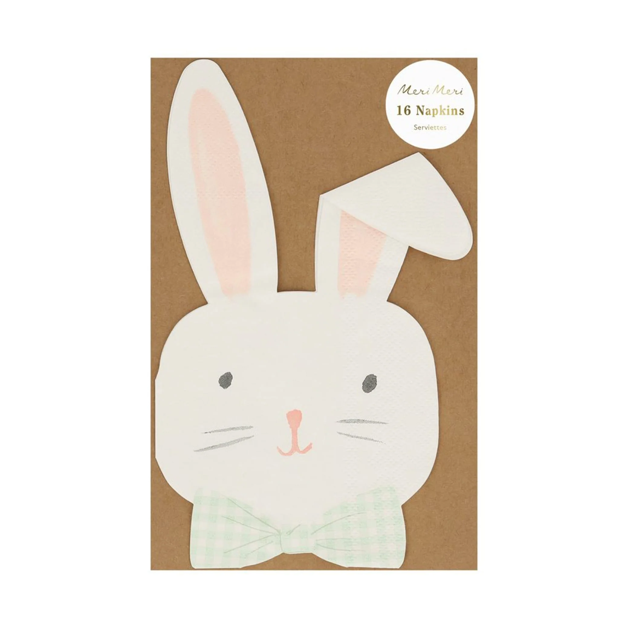 Serviettes en Papier (16) - Lapins - Image 2