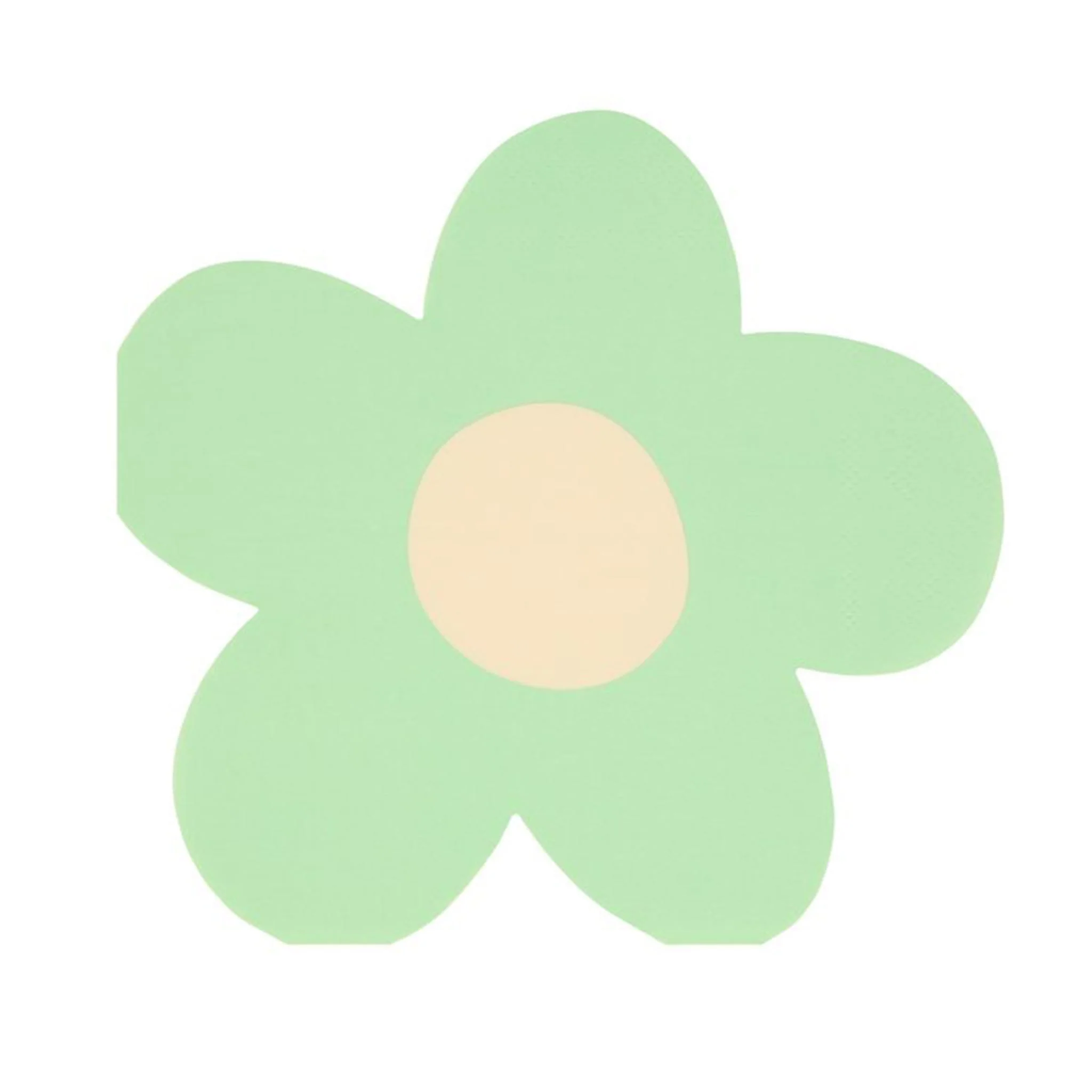 Serviettes en Papier (16) - Marguerite Fleurs - Image 3