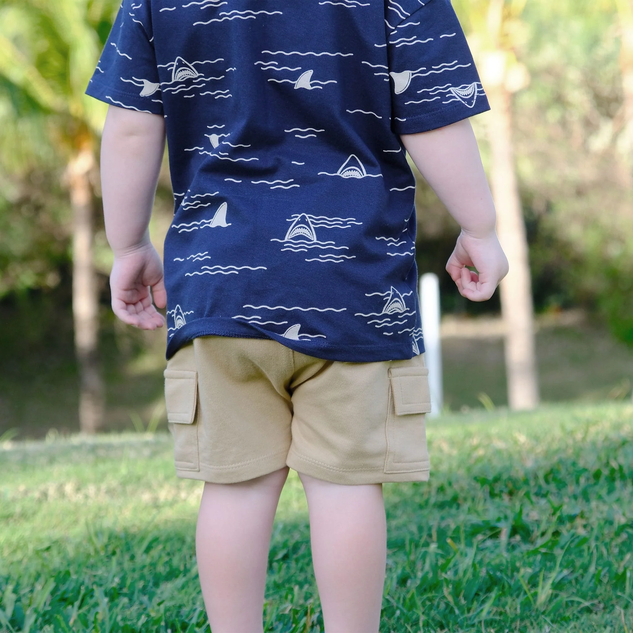 Short Cargo Taupe 2-8ans - Image 5