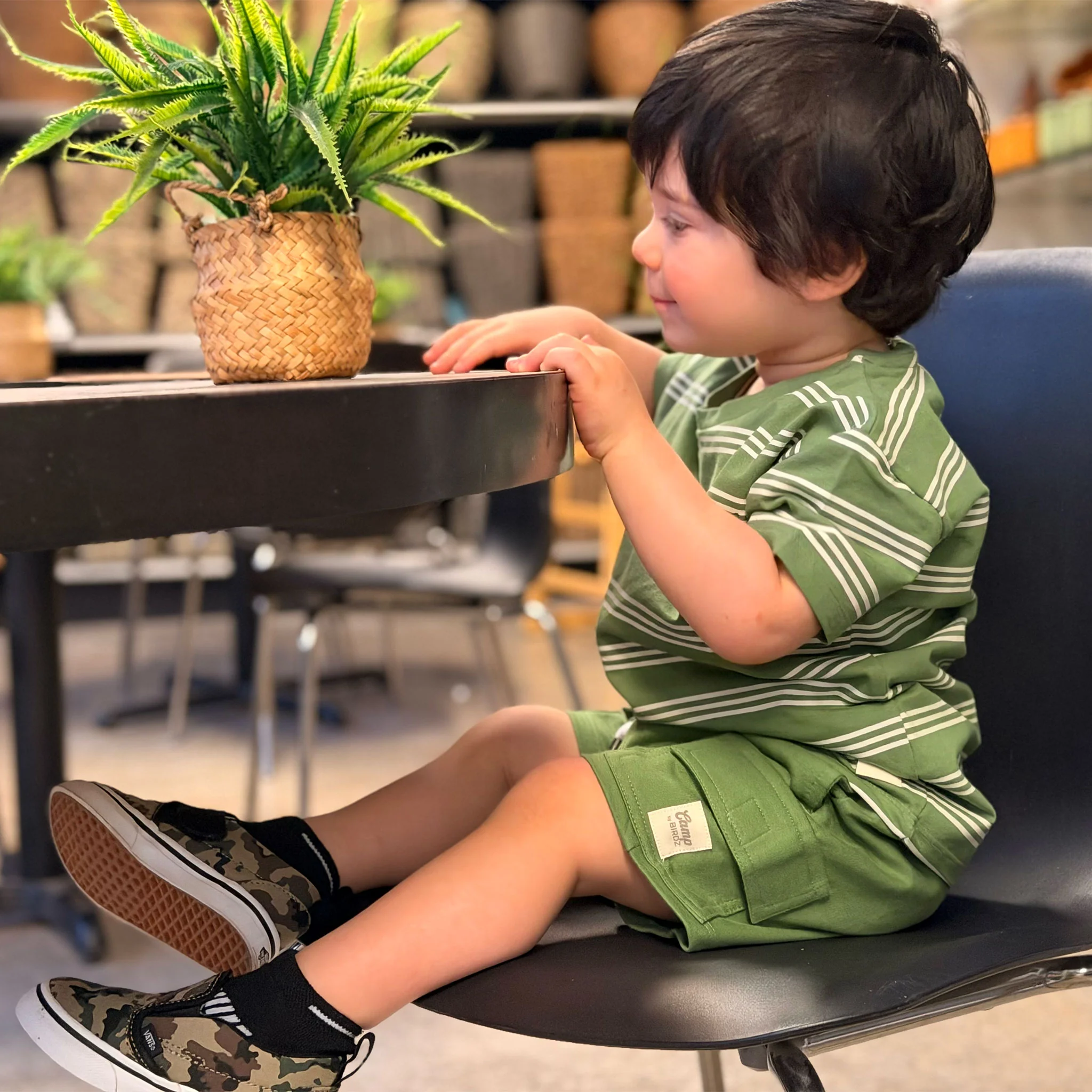 Short Cargo Vert 2-8ans - Image 8