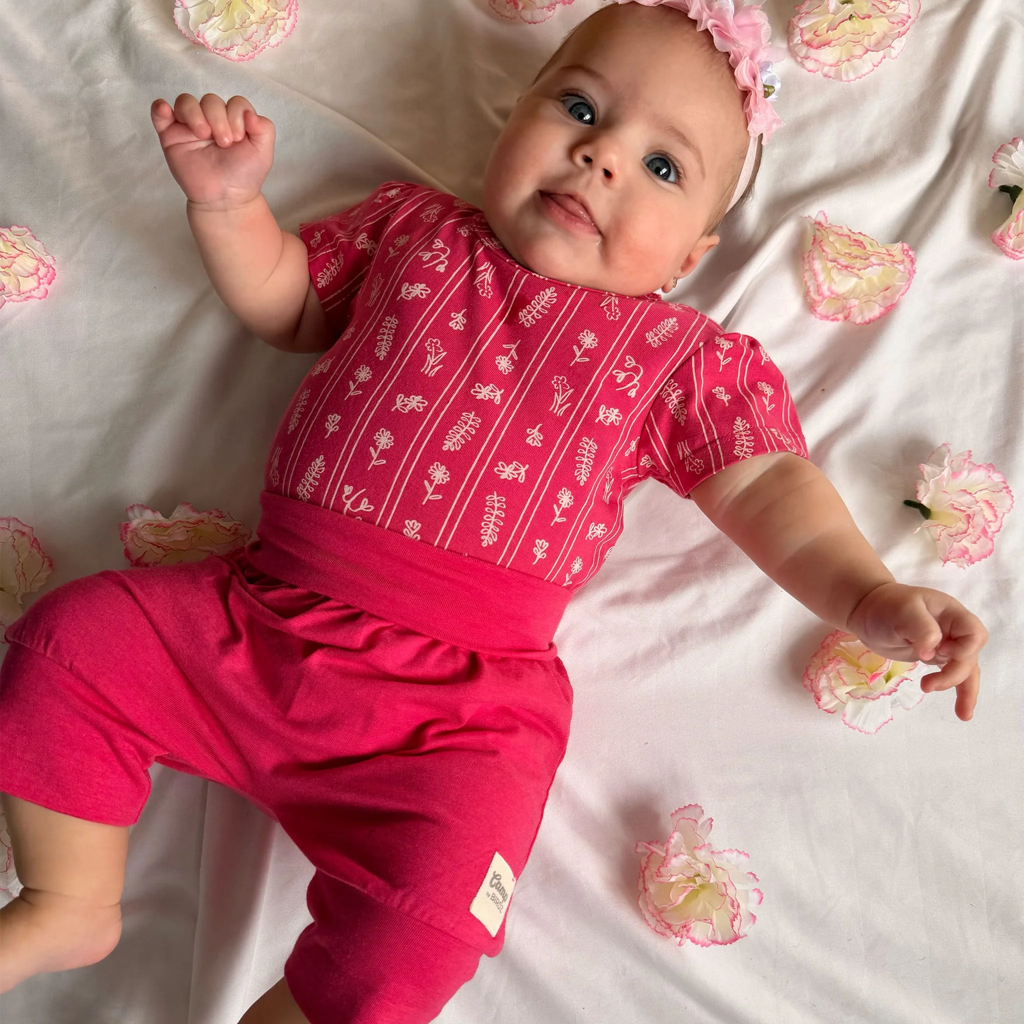 Short Evolutif Fuchsia 3-24mois - Image 2