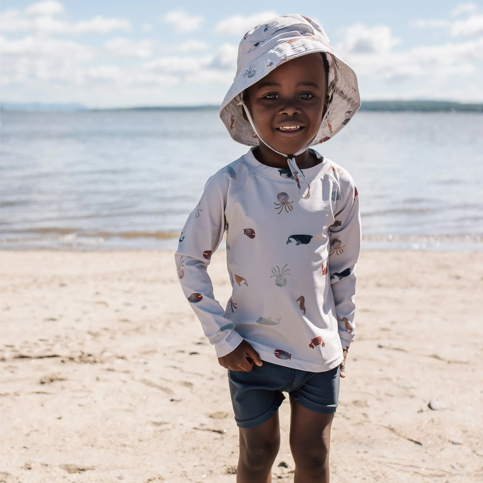 Short Maillot Marine 2-6ans - Image 3