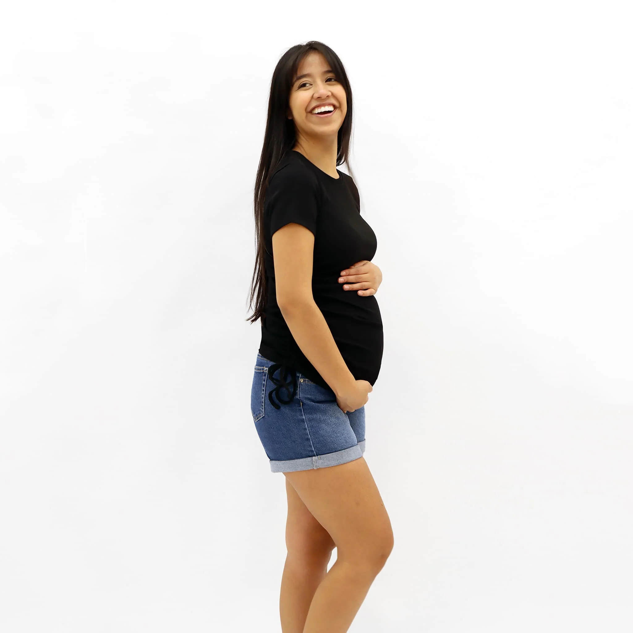 Short Jeans Maternité - Image 10