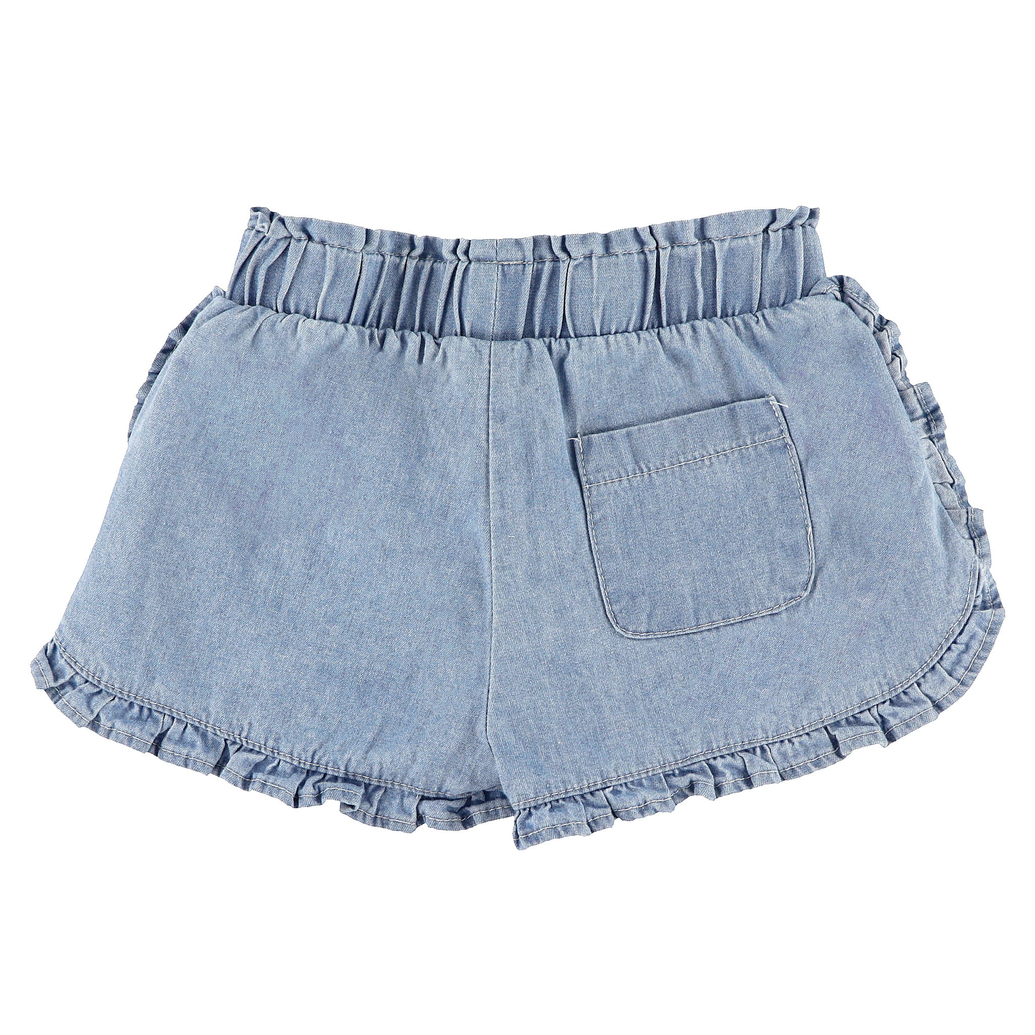 Short Pique-Nique Chambray 3-24mois - Image 3