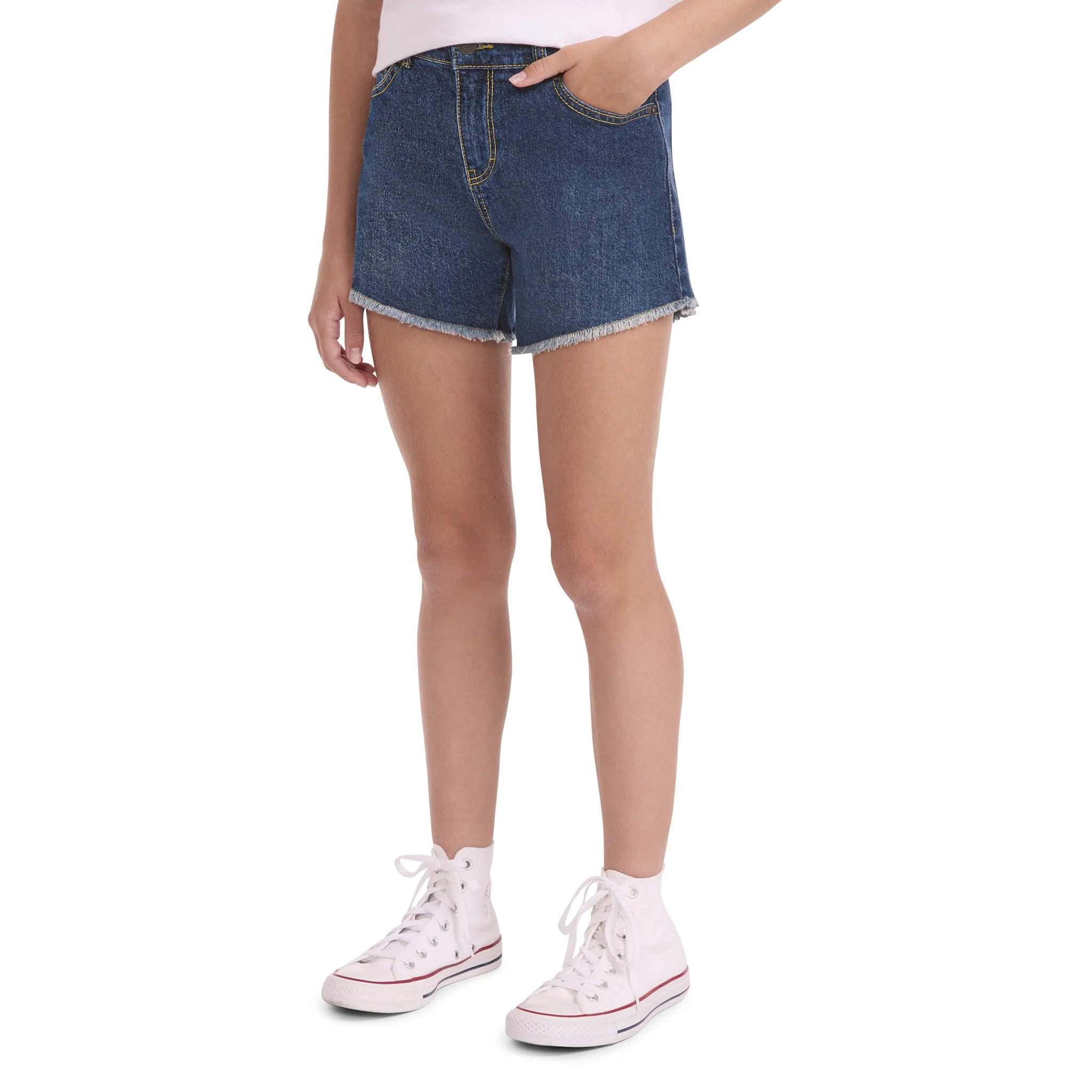 Shorts Denim A-line 7-16ans - Image 3