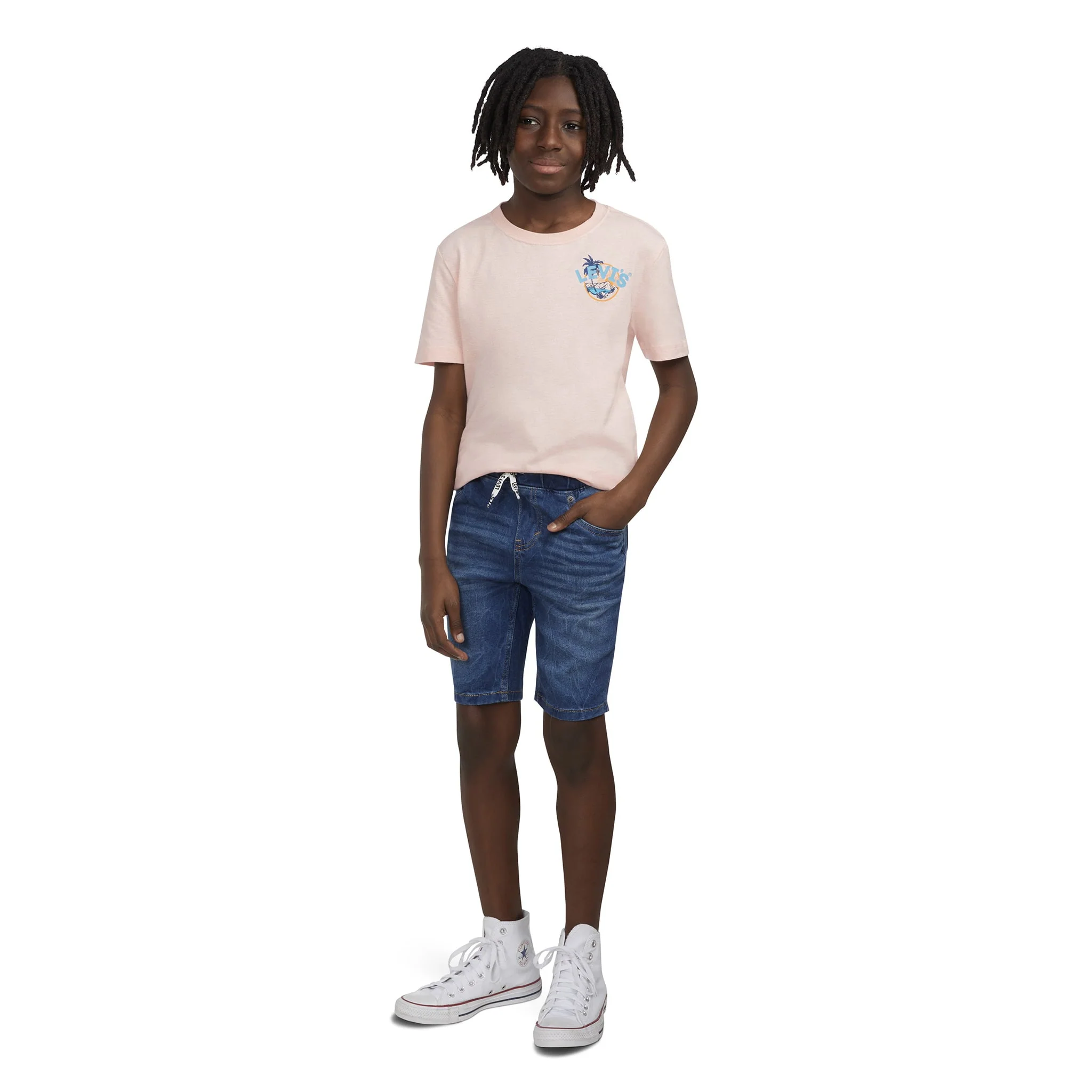 Shorts Skinny Dobby 8-16ans - Image 2