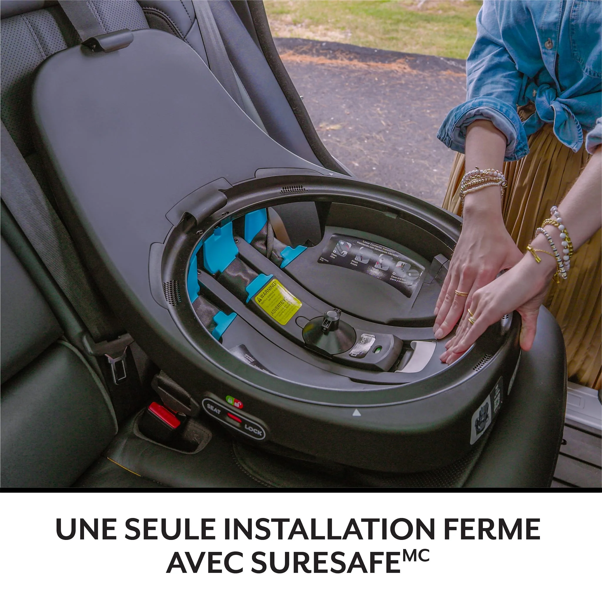 Siège d'Auto Pivotant Evenflo® Gold Revolve360™ Extend - Moonstone - Image 16
