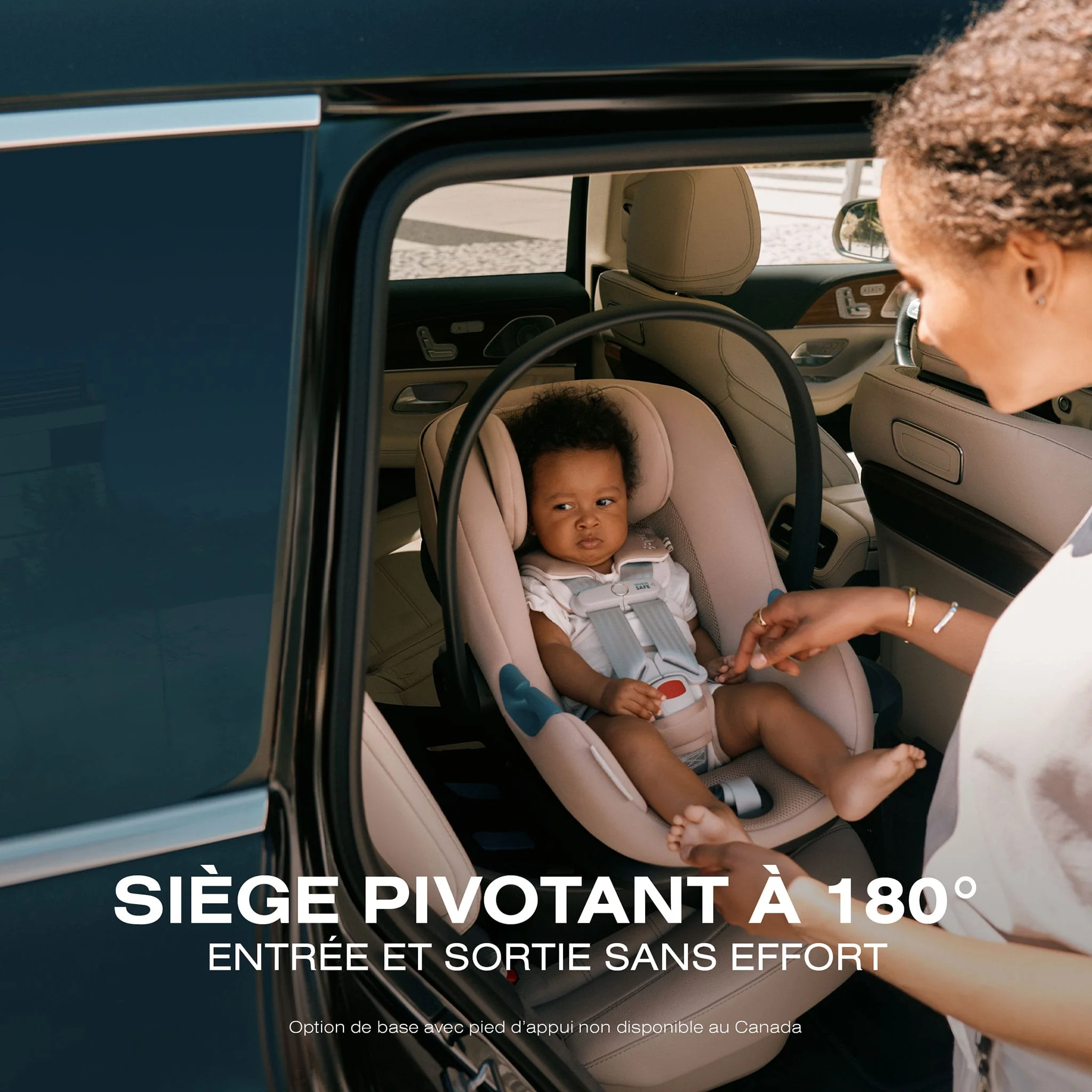 Siège Auto Rotatif Aton G Swivel - Amande - Image 2