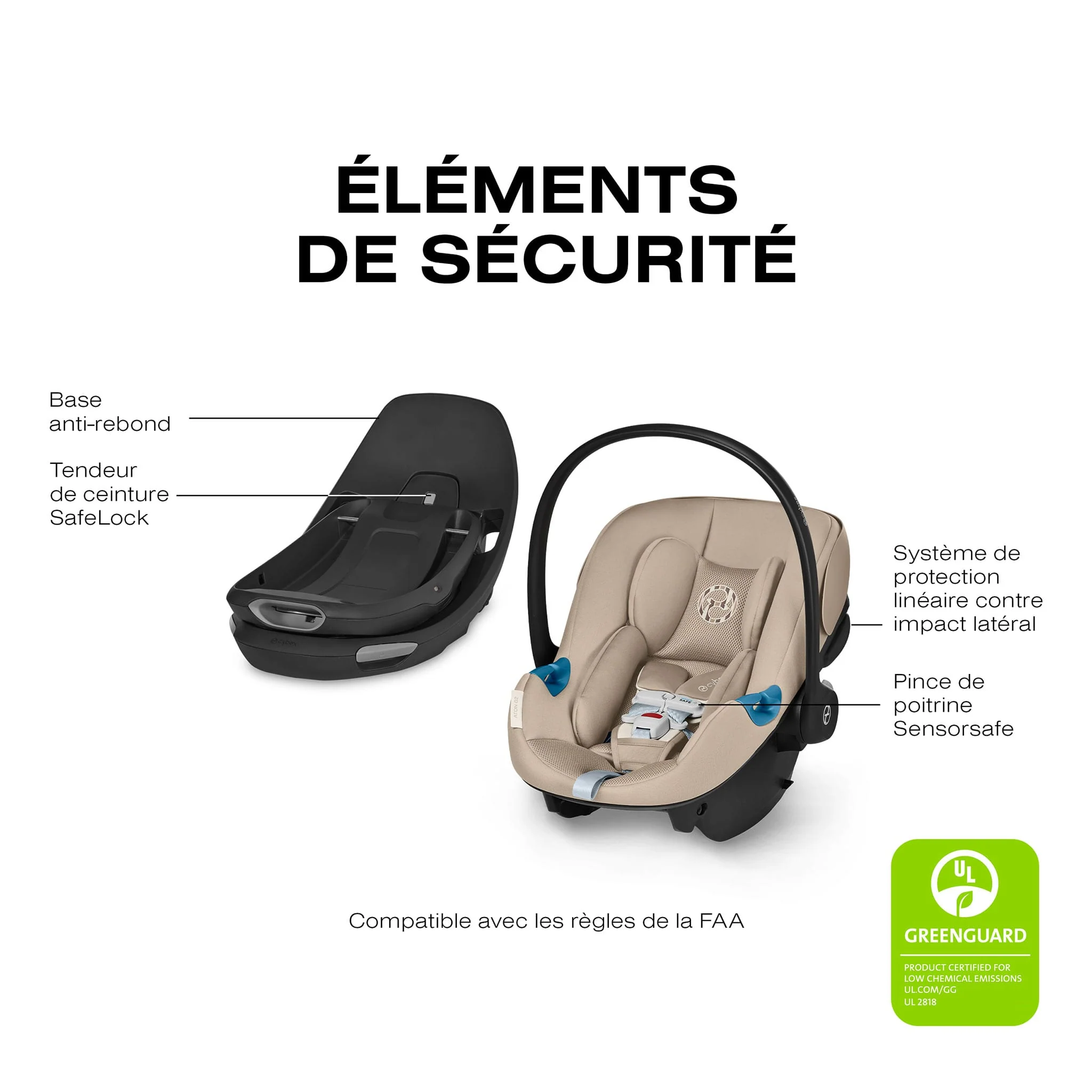 Siège Auto Rotatif Aton G Swivel - Noir - Image 6