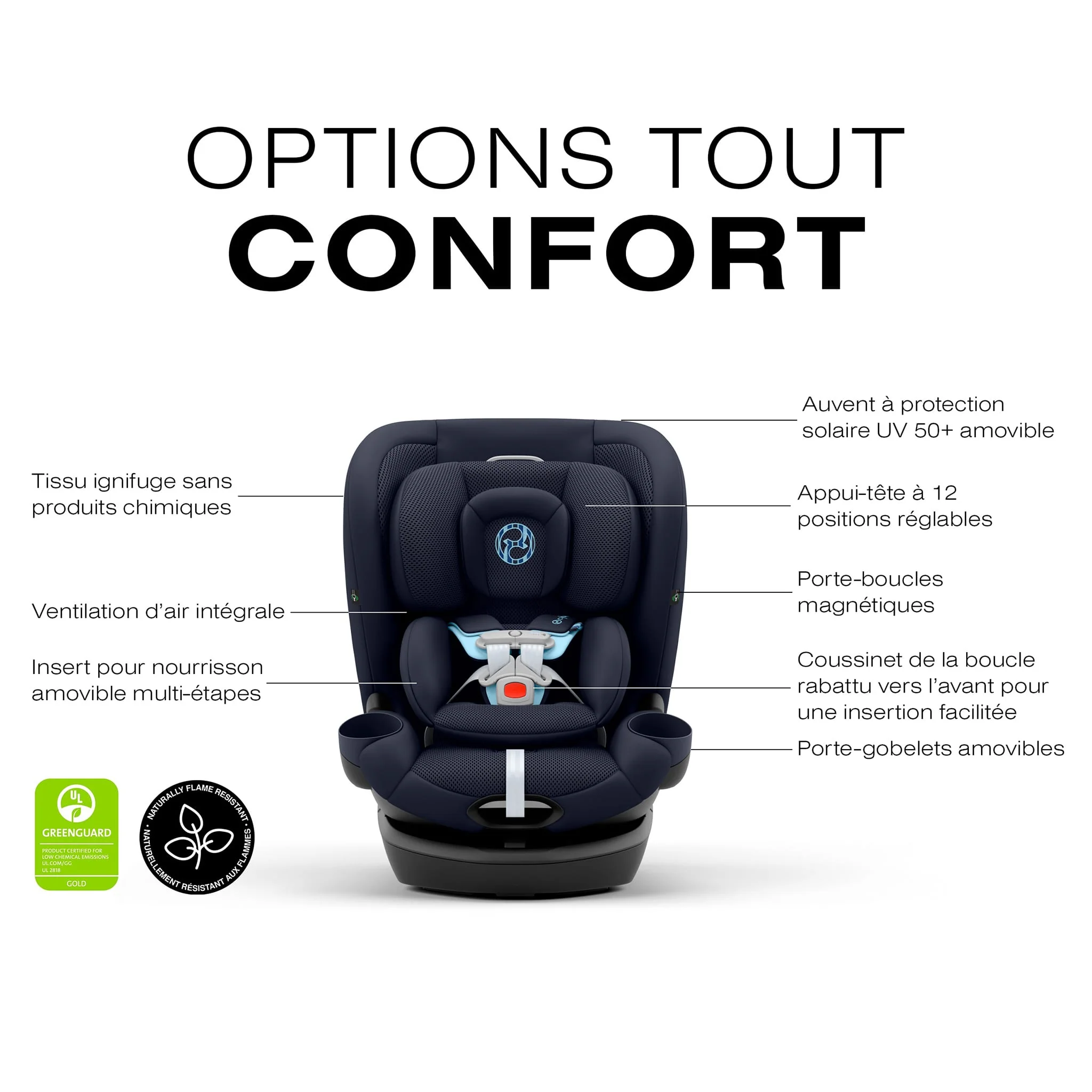 Siège d'Auto Callisto G 360 Rotatif - Ocean Blue - Image 8
