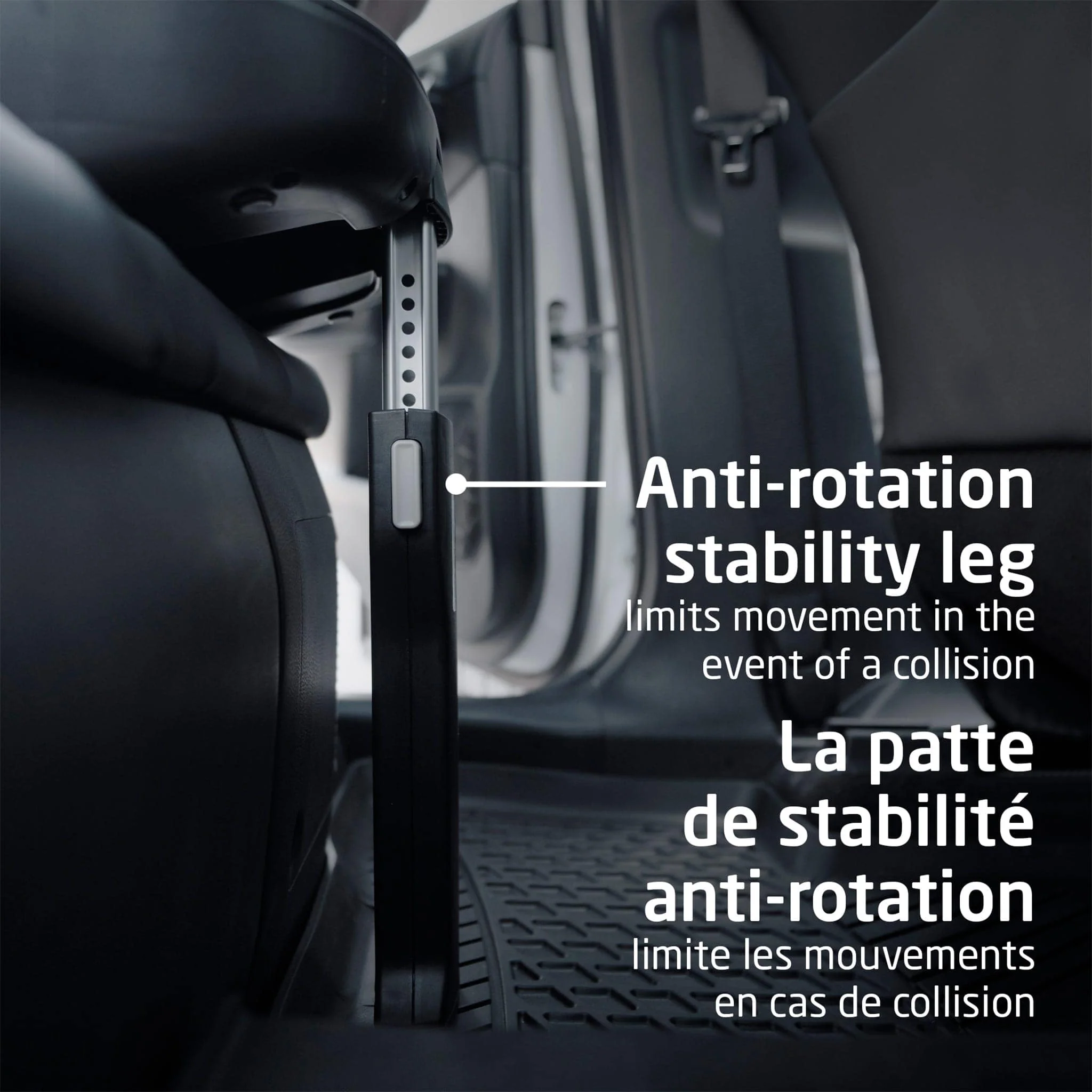 Siège d'Auto Mico Luxe+ - Designer Noir - Image 6