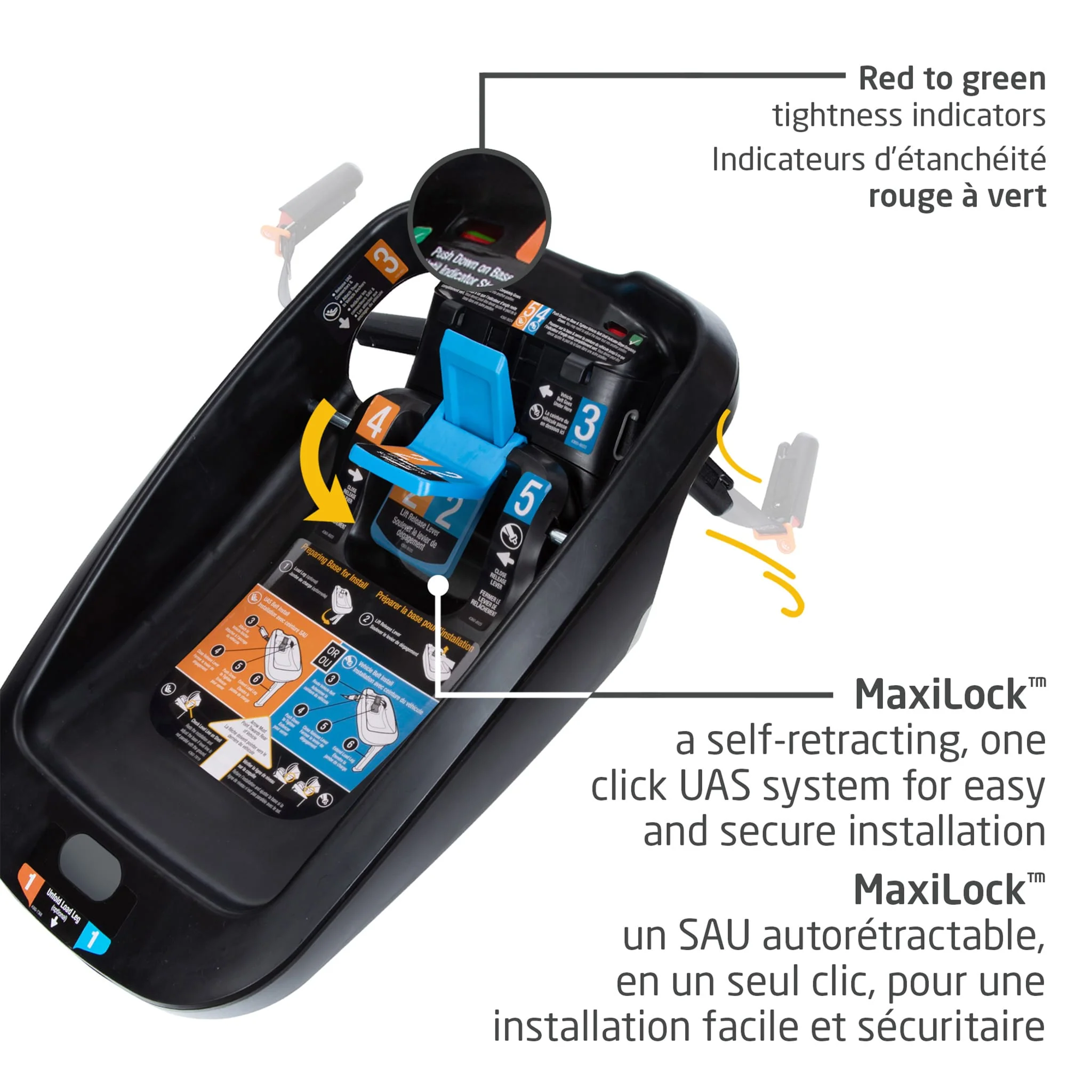 Siège d'Auto Mico Luxe+ - T Vert - Image 5