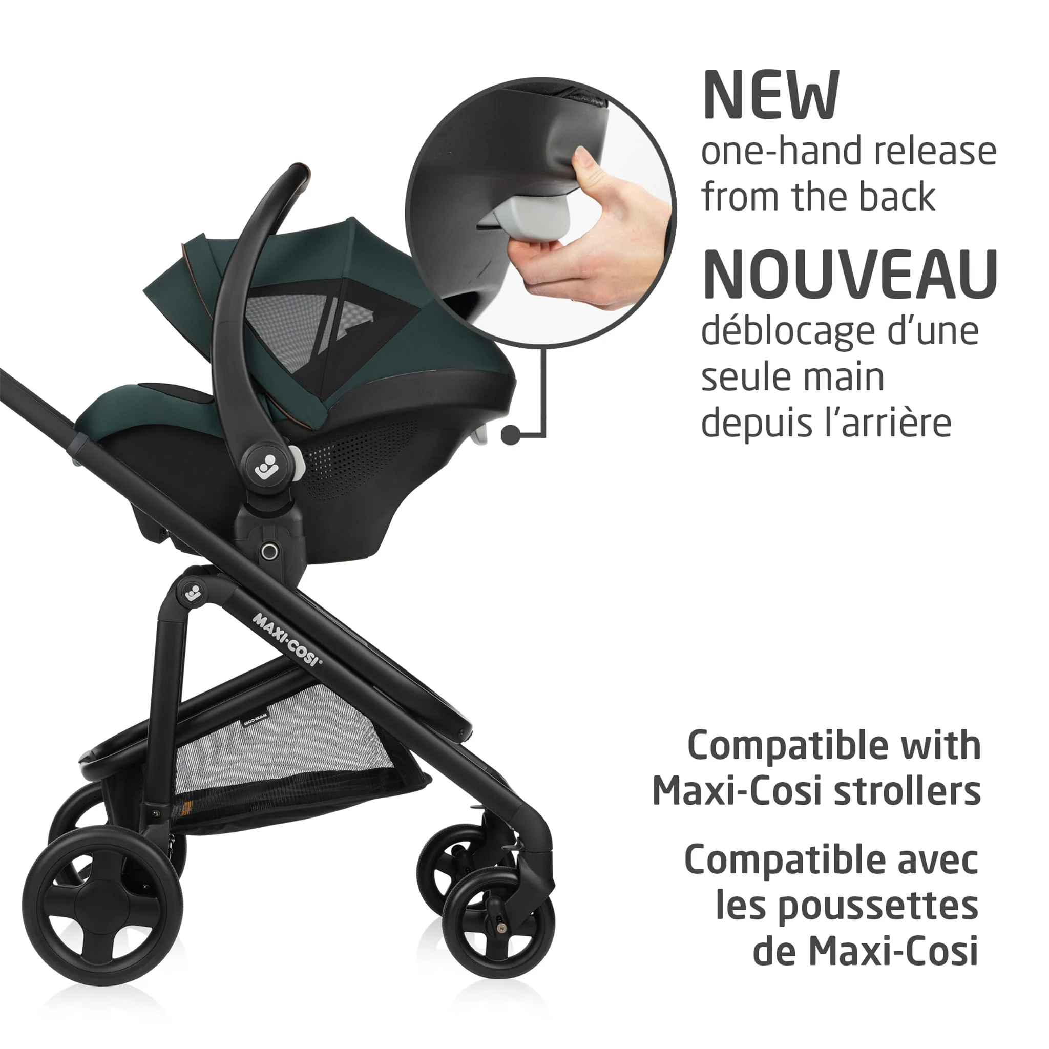 Siège d'Auto Mico Luxe+ - T Vert - Image 9