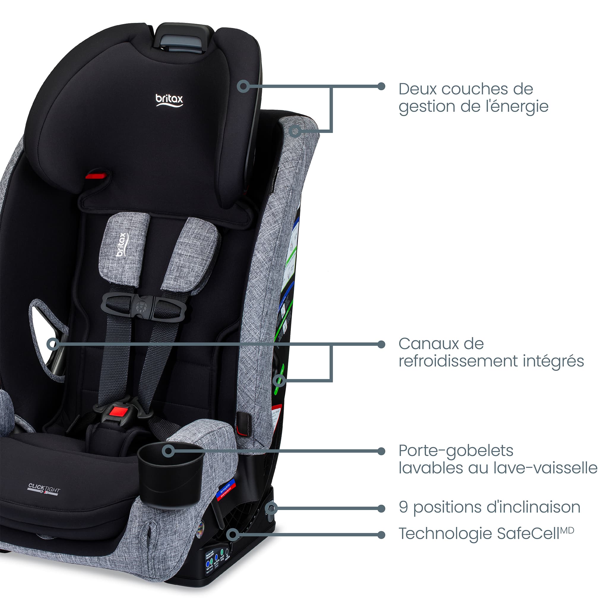 Siège Auto One4Life Slim - Parchment - Image 5