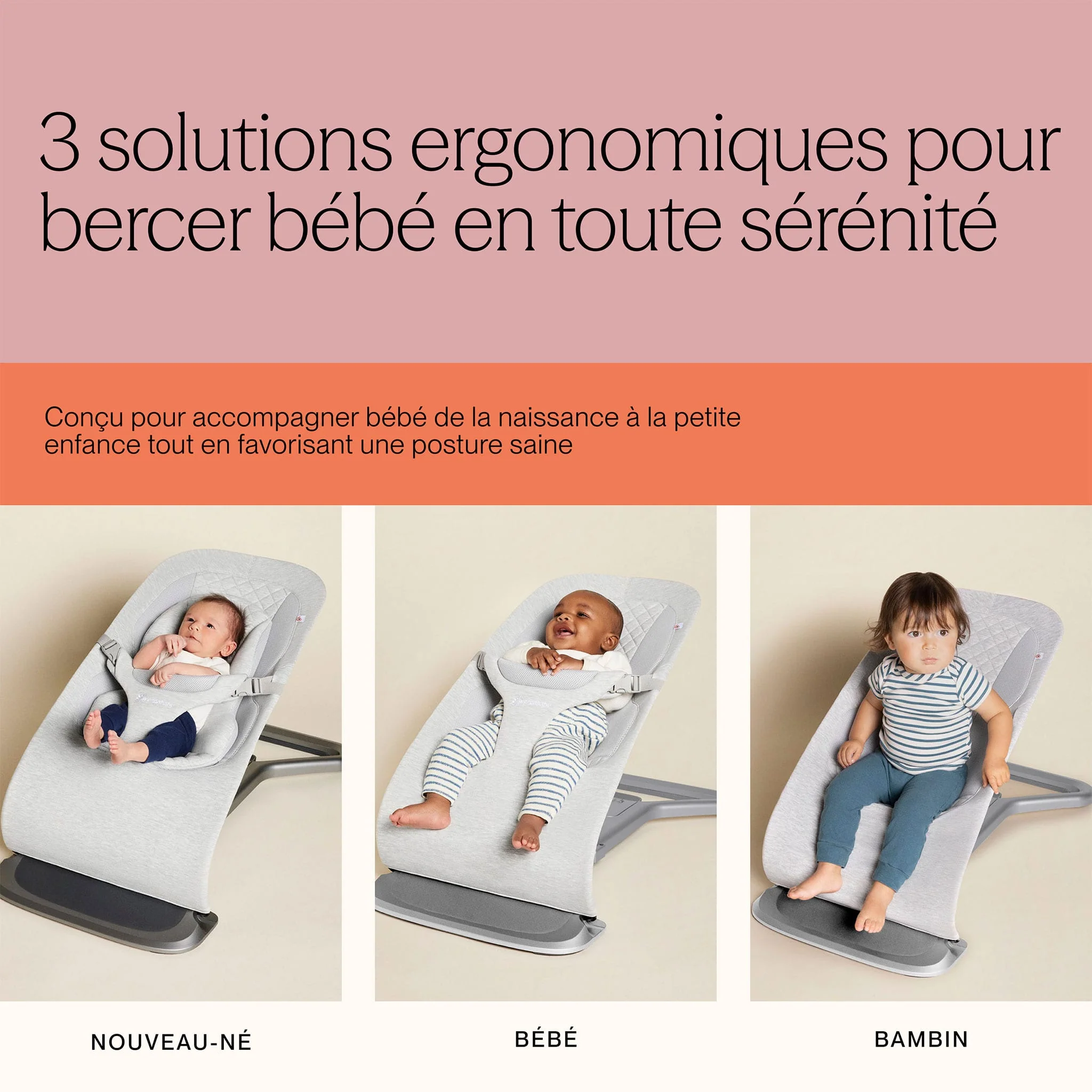 Siège Berçant Evolve Mesh 3-en-1 - Sauge - Image 10
