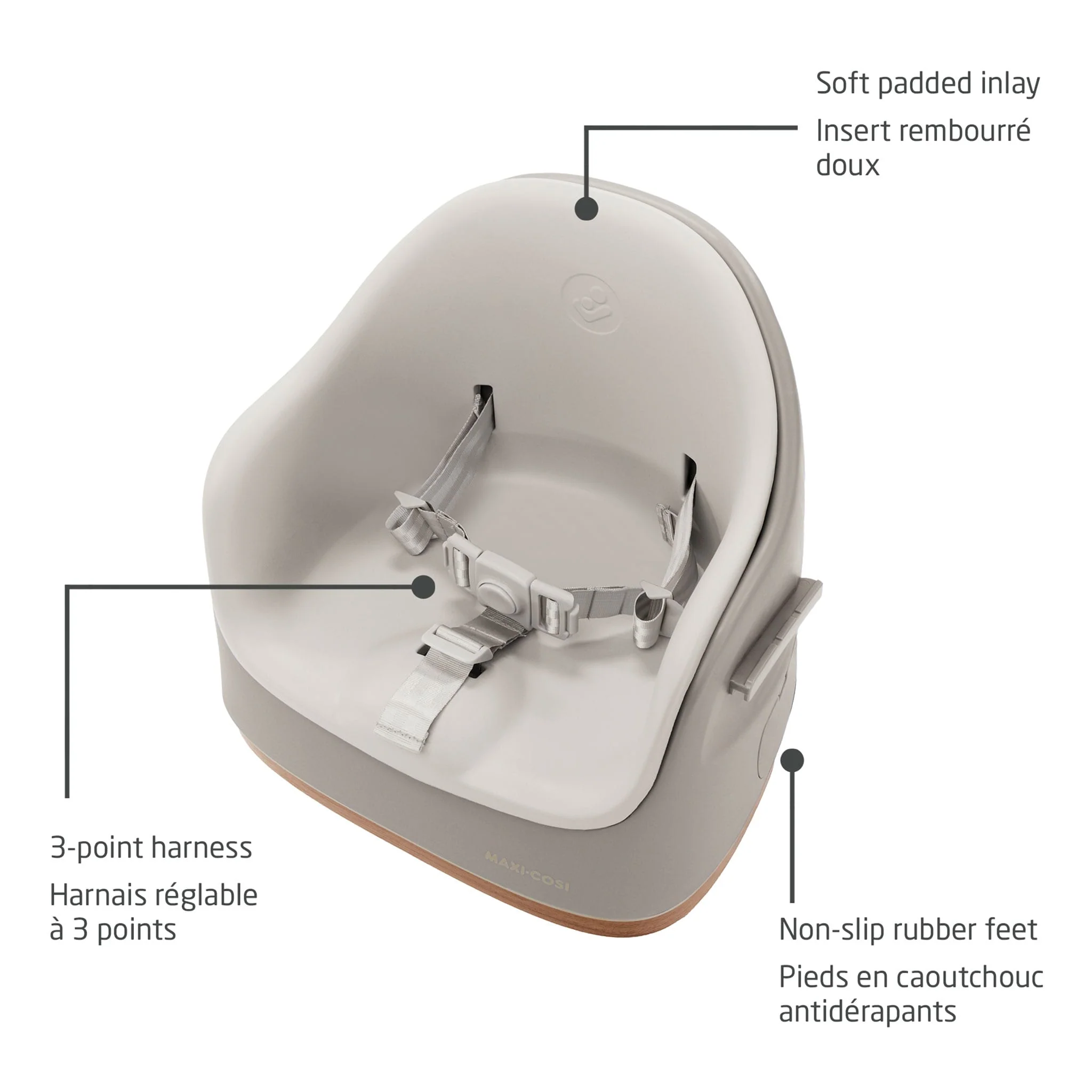 Siège d'appoint 3-en-1 Jay Plus - Elegance Beige - Image 12