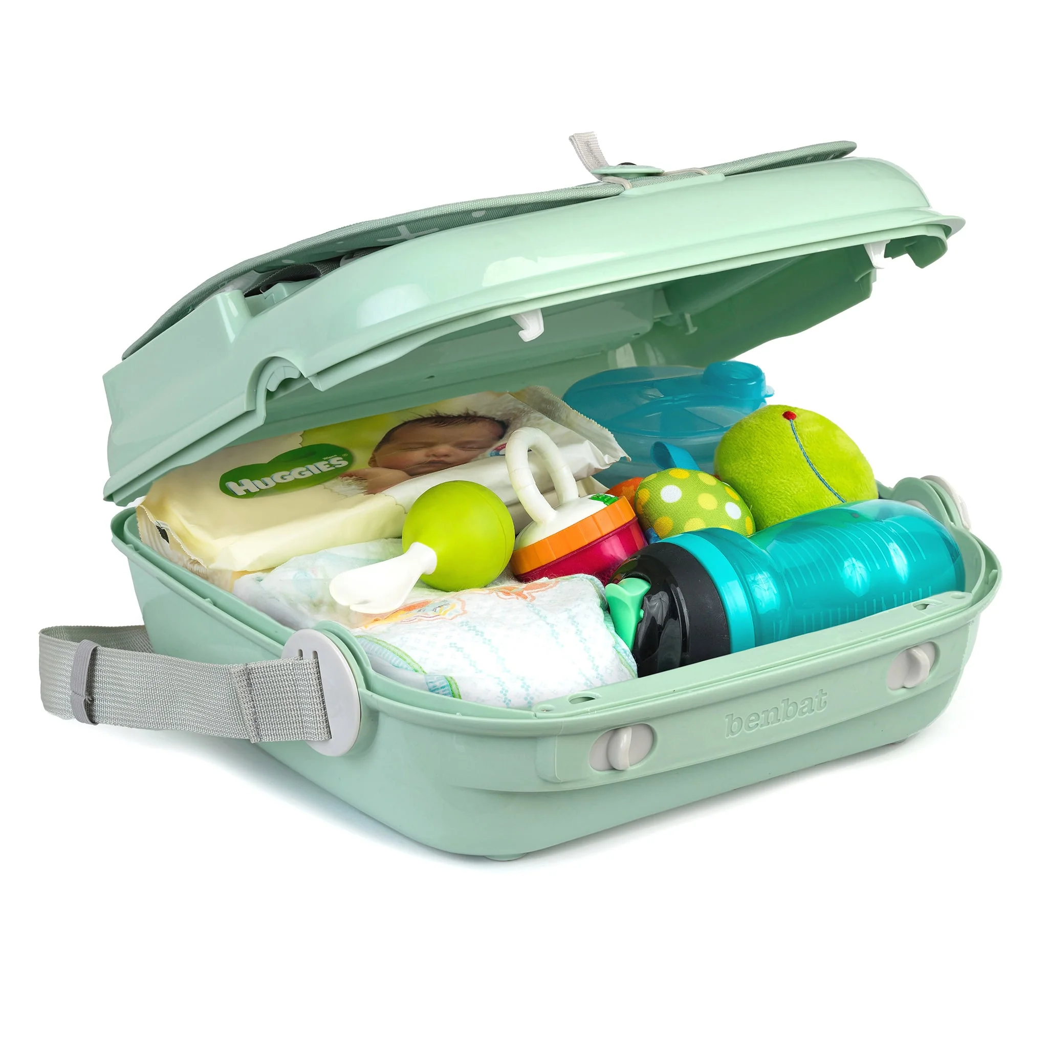 Siège rehausseur YummiGo+ Feed & Go – Vert Sauge - Image 6