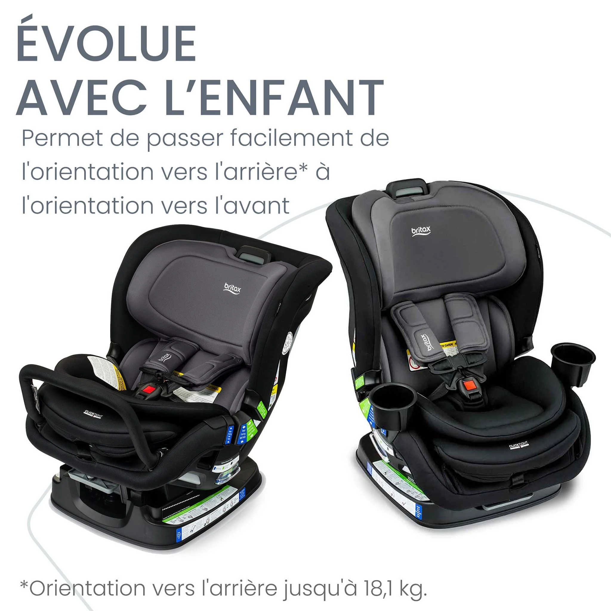 Siège d'Auto 5-65lb Poplar™ - Onyx - Image 4