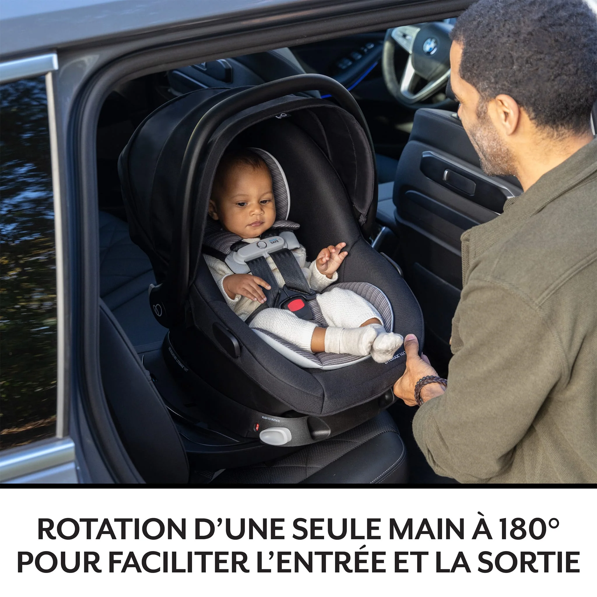 Siège d'auto Revolve180 LM NXT avec SensorSafe® - Cinder Gray - Image 9
