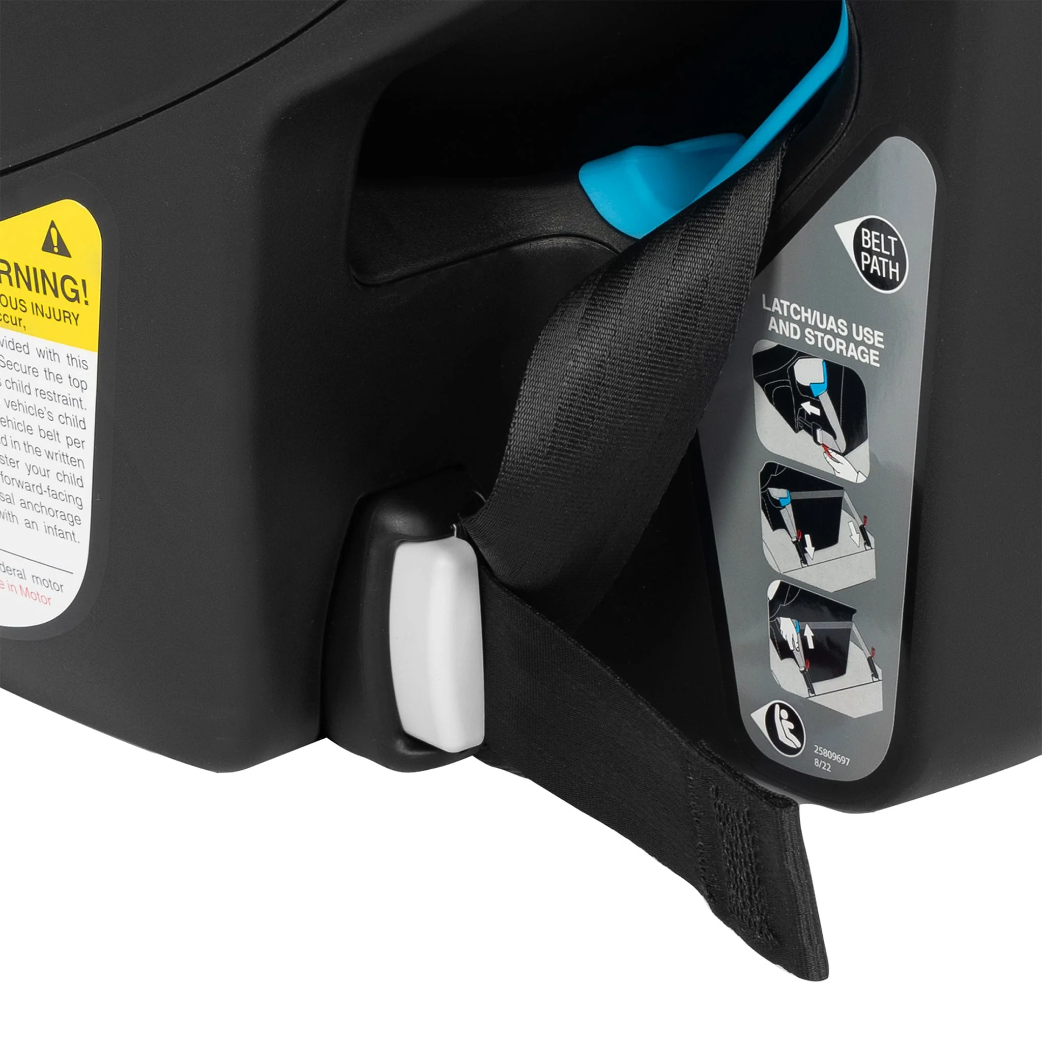 Siège d’auto rotatif 2-en-1 Gold Revolve360 Slim avec SensorSafe - Noir Obsidian - Image 6