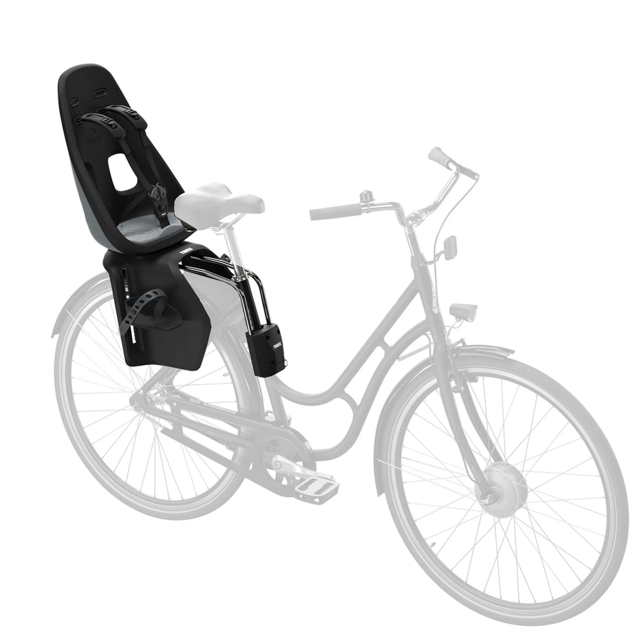 Siège Vélo Yepp Nexxt Maxi - Gris Monument