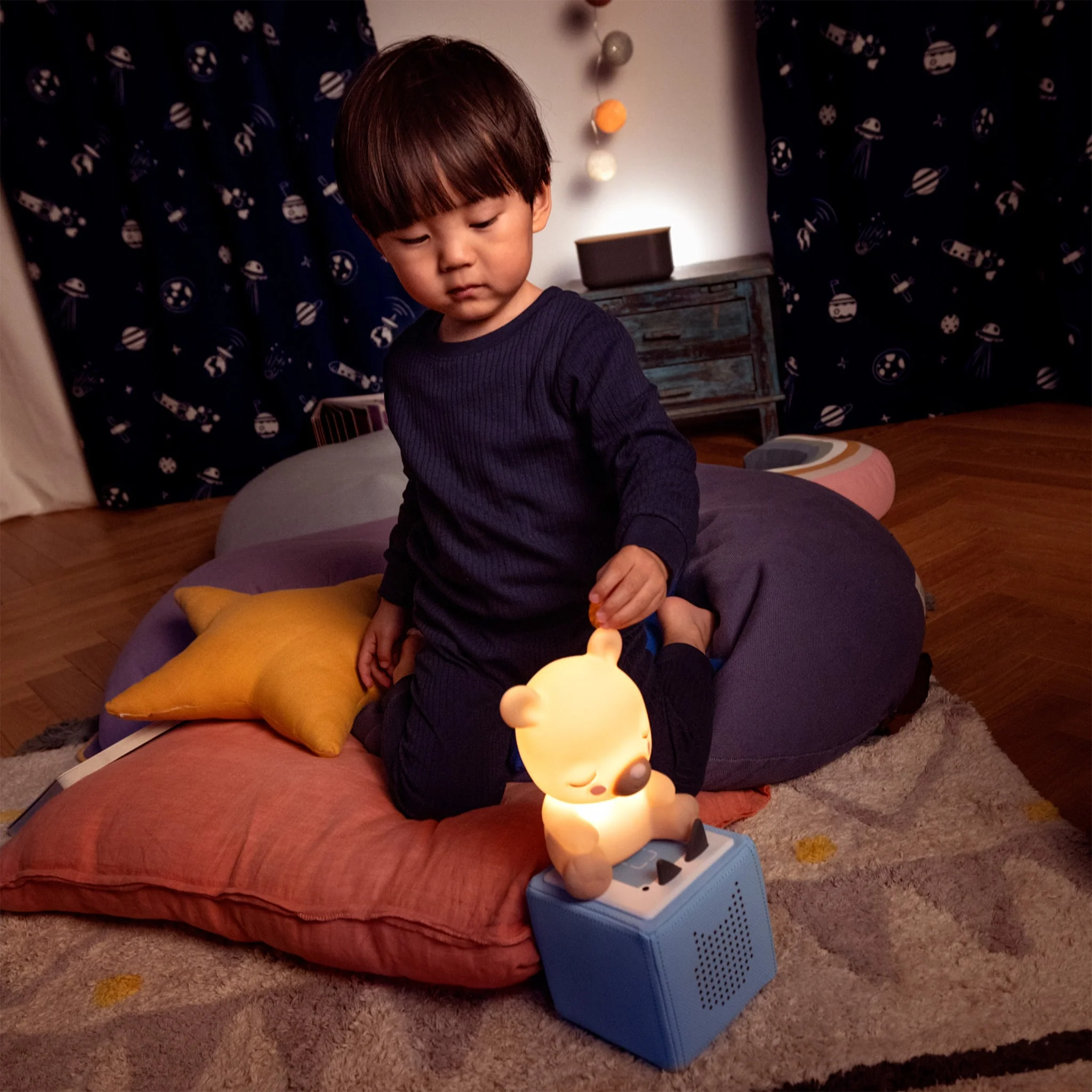 Les copains du dodo: Veilleuse Doudou Nounours (bilingue) - Image 2