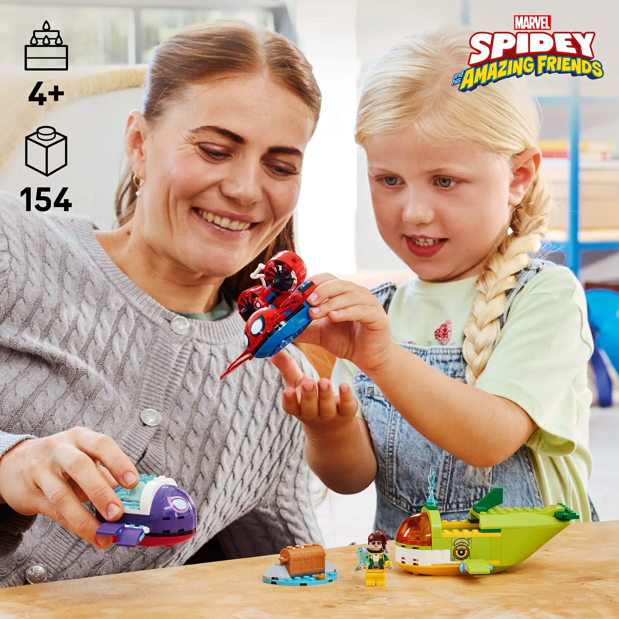 LEGO® ǀ Marvel Spidey et ses amis extraordinaires Spidey : Les véhicules sous-marins - Image 2
