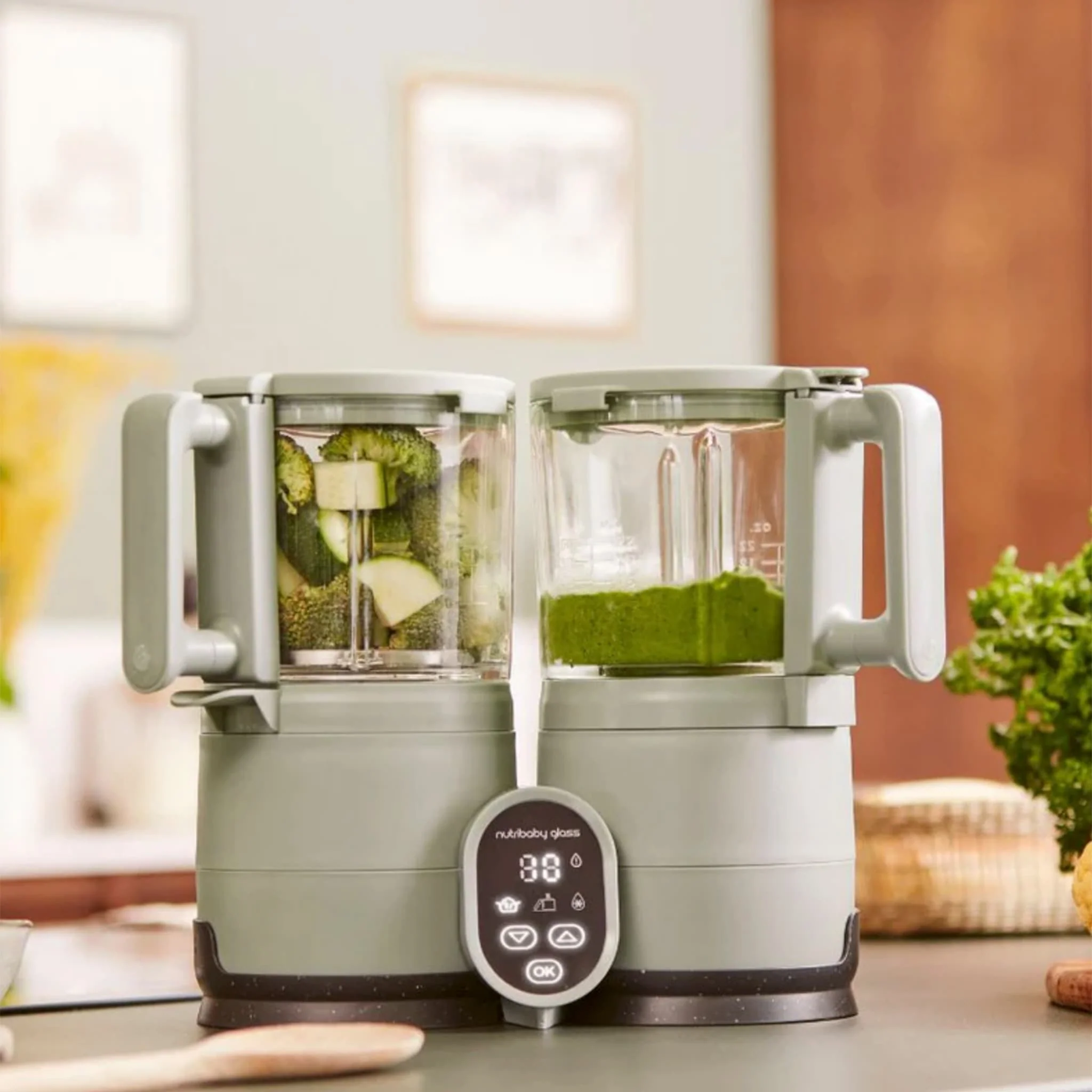 Robot en Verre Cuisson Rapide - Nutribaby Glass Celadon - Image 8