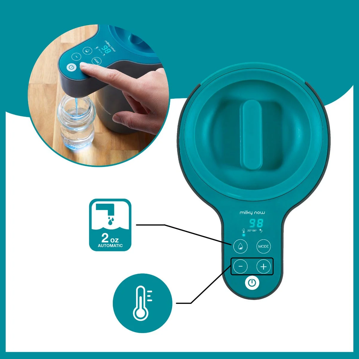 Distributeur d'eau instantané Milky Now pour biberons - Image 4