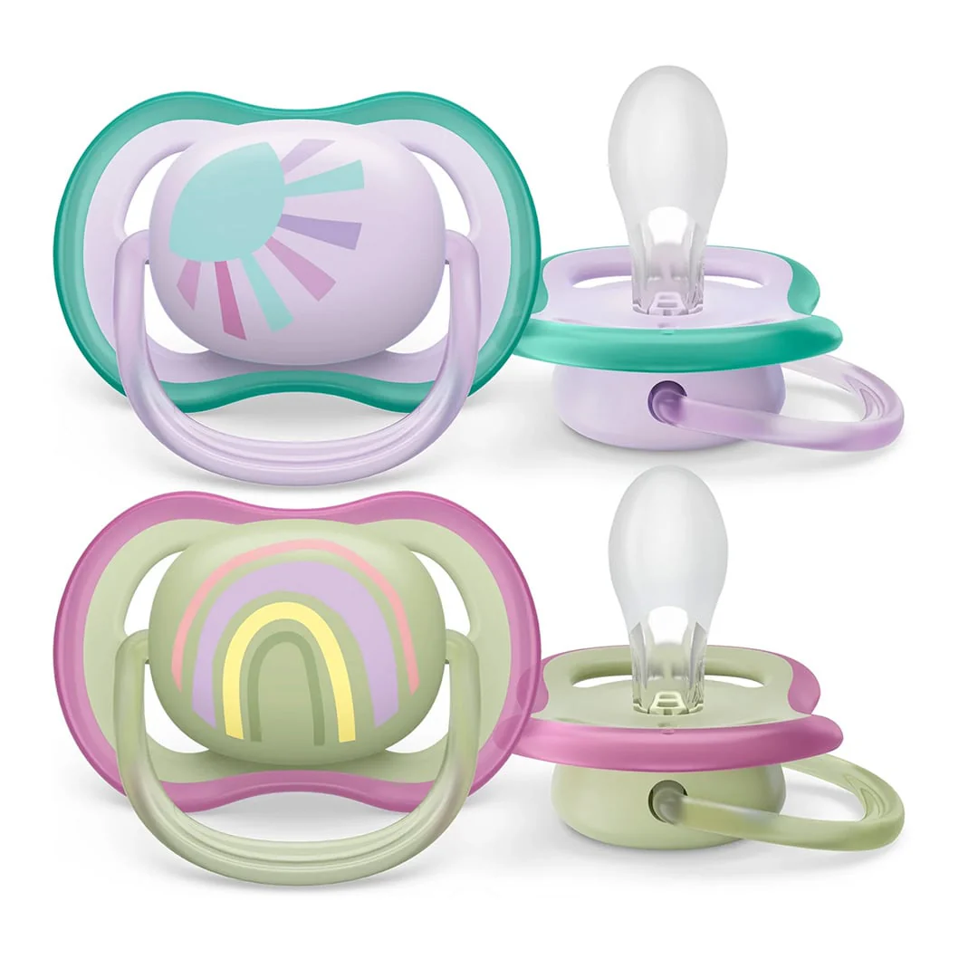 Suce Ultra Air 0-6 mois Lilas Soleil / Arc-en-ciel Vert (2) - Image 5