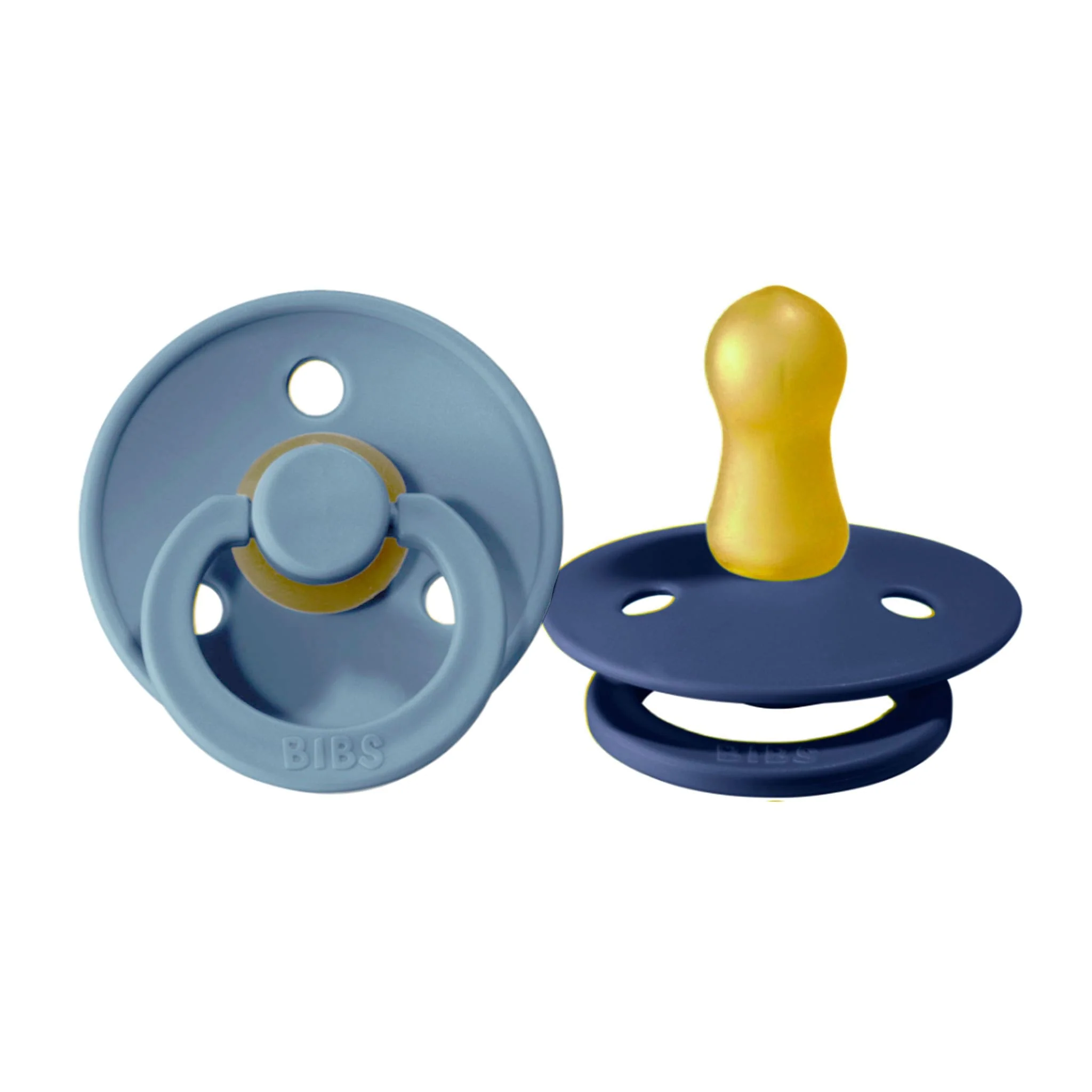 Suce Bibs (2) 6-18mois - Marine Petrol (Grandeur 2)
