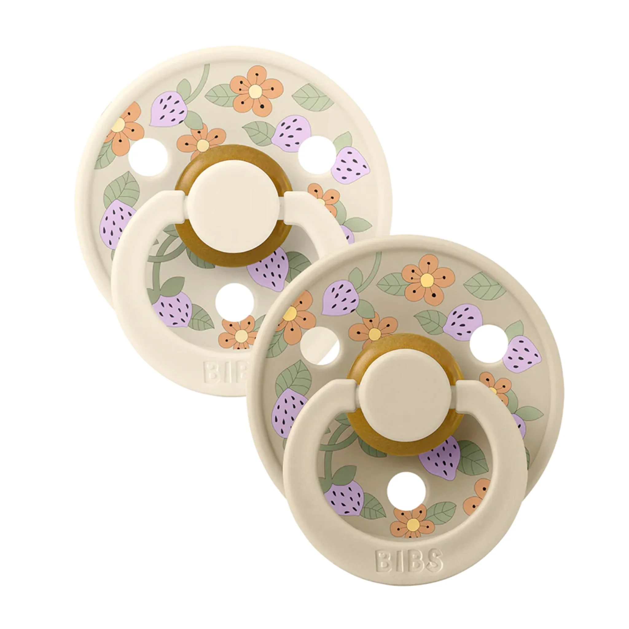 Suce (2) 0-6m - Fraises Sable (Grandeur 1)