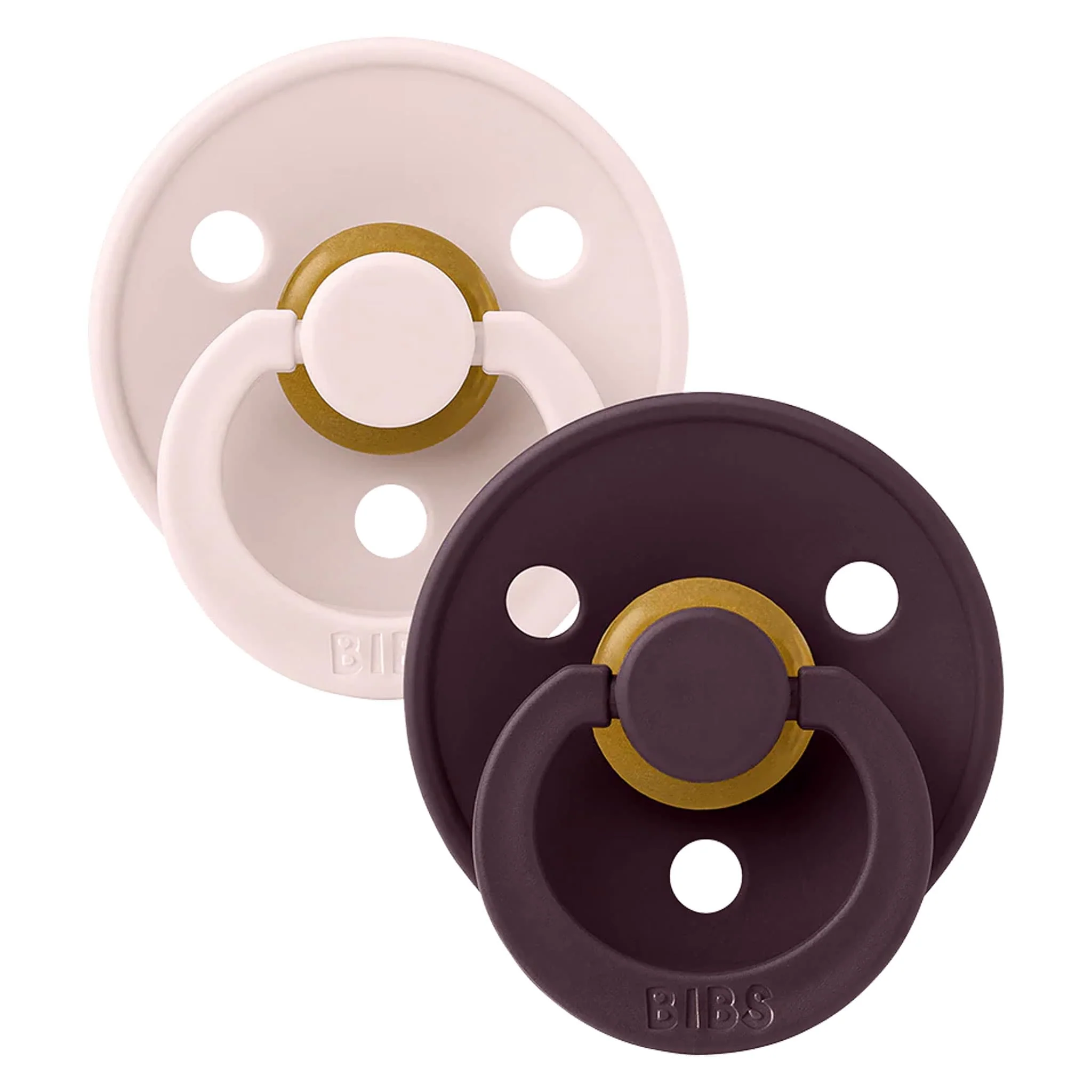 Suce Bibs (2) 0-6mois - Petal Plum (grandeur 1)