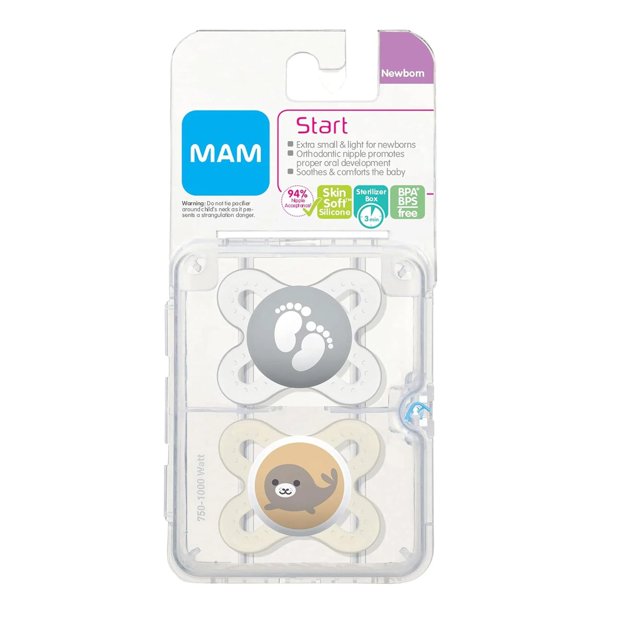 Suce Nouveau-Né MAM (2) Unisexe - Image 2