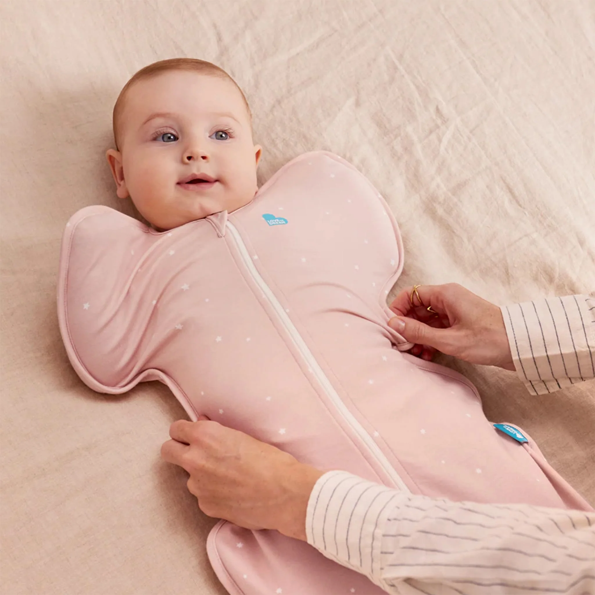 Swaddle Up Original Medium 13-19lb - Rose Étoilé - Image 5