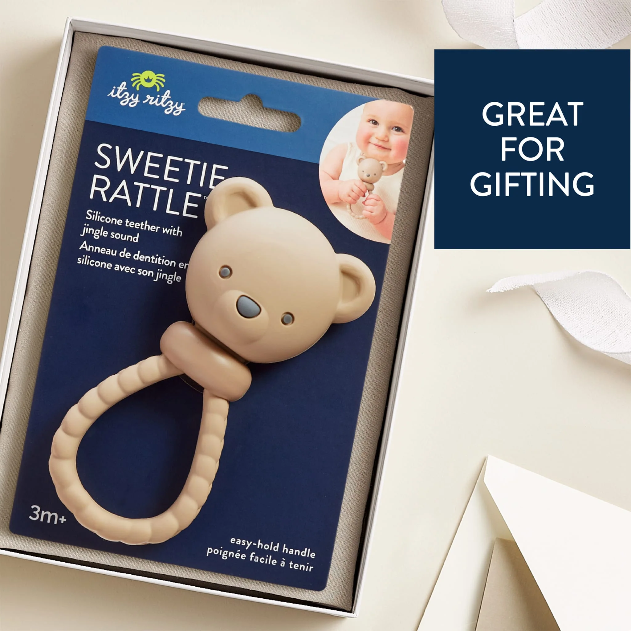 Hochet Sweetie Silicone - Ours - Image 5