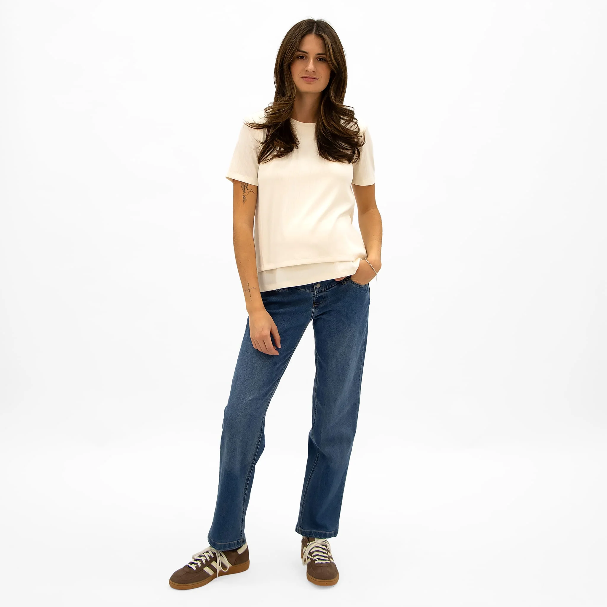 T-shirt Allaitement Ivoire - Image 5