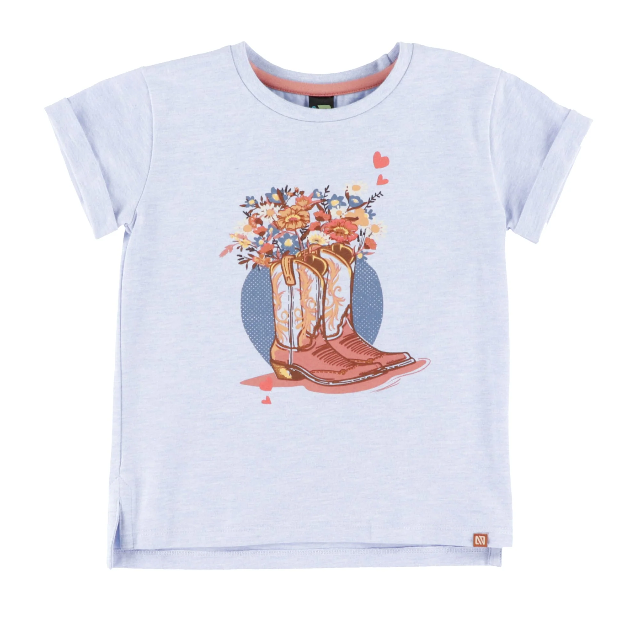 T-shirt Botte Cowgirl 2-12ans