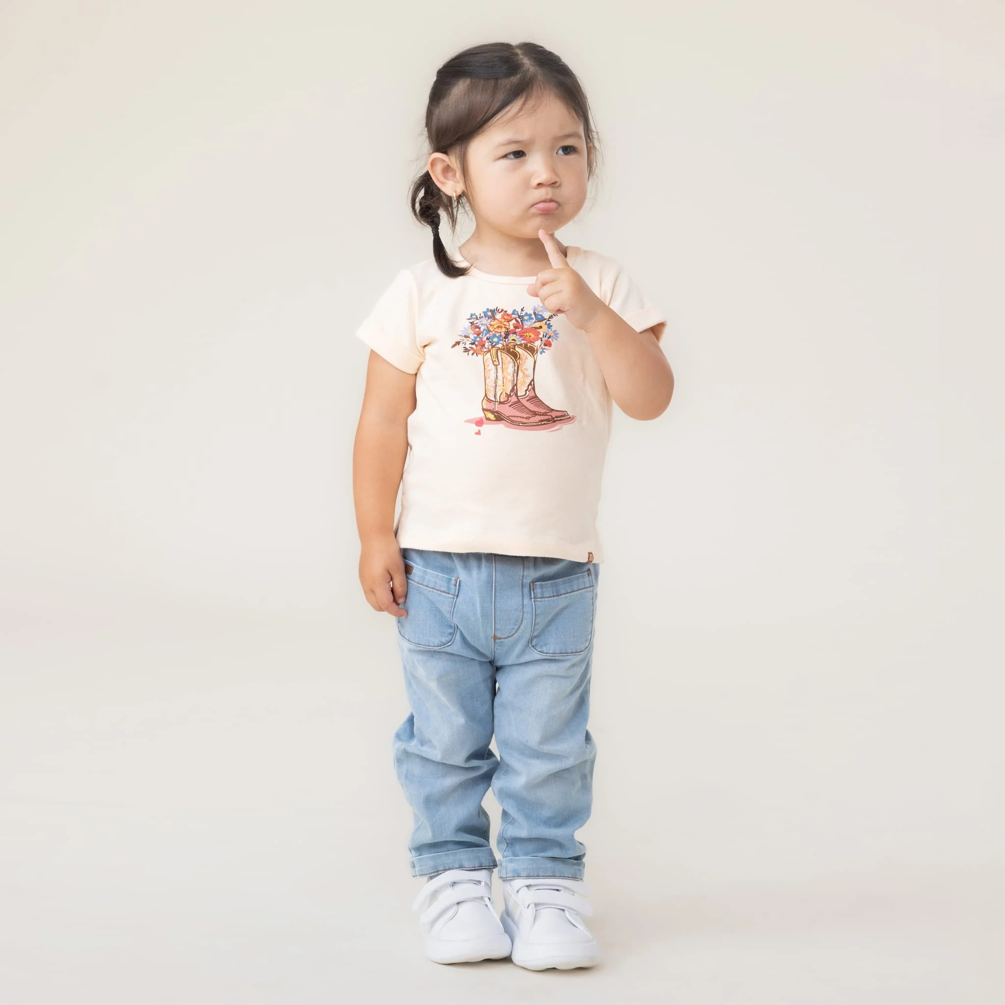 T-shirt Bottes Cowgirl 6-24mois - Image 2