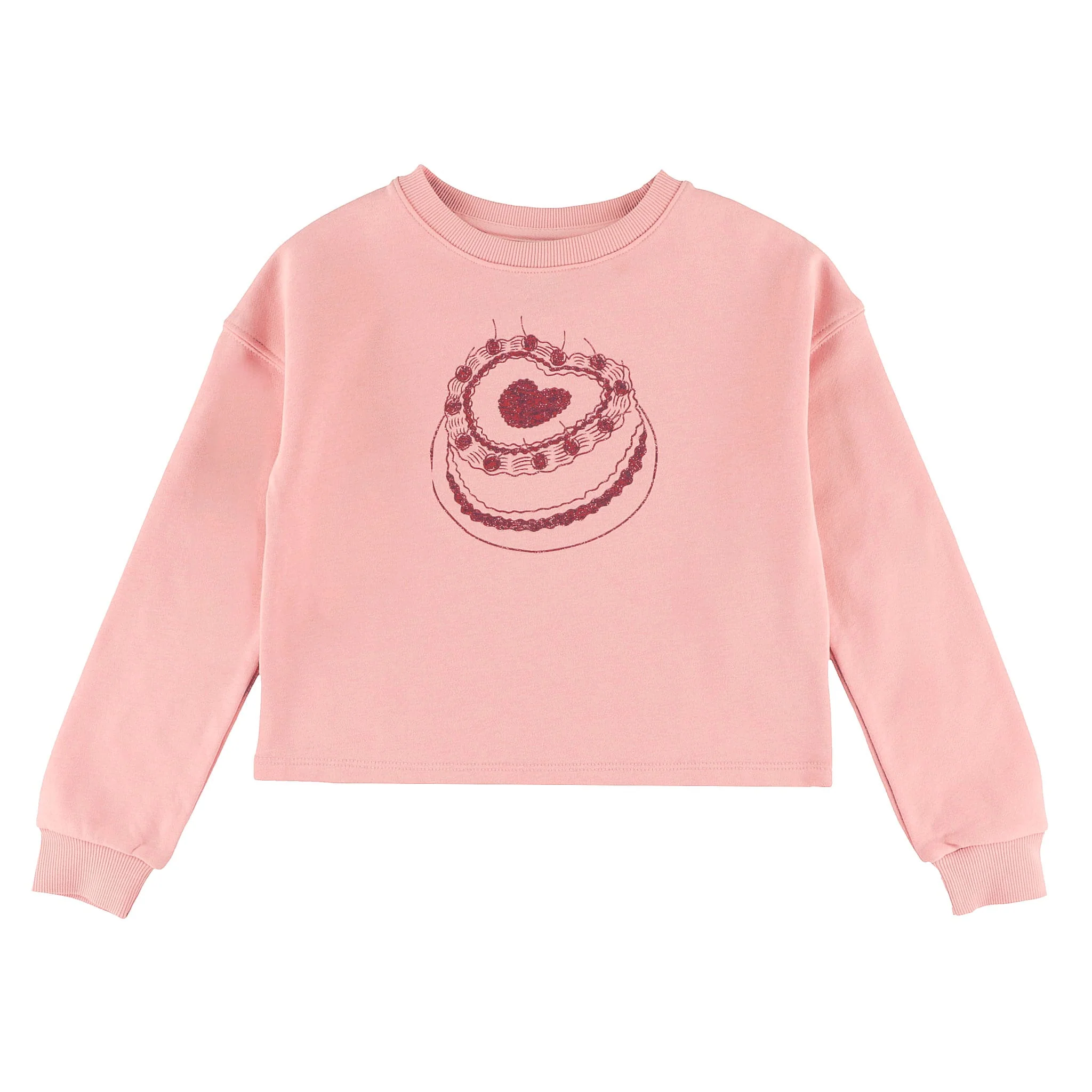 Gilet Ouaté Cerises Gâteau 7-14ans