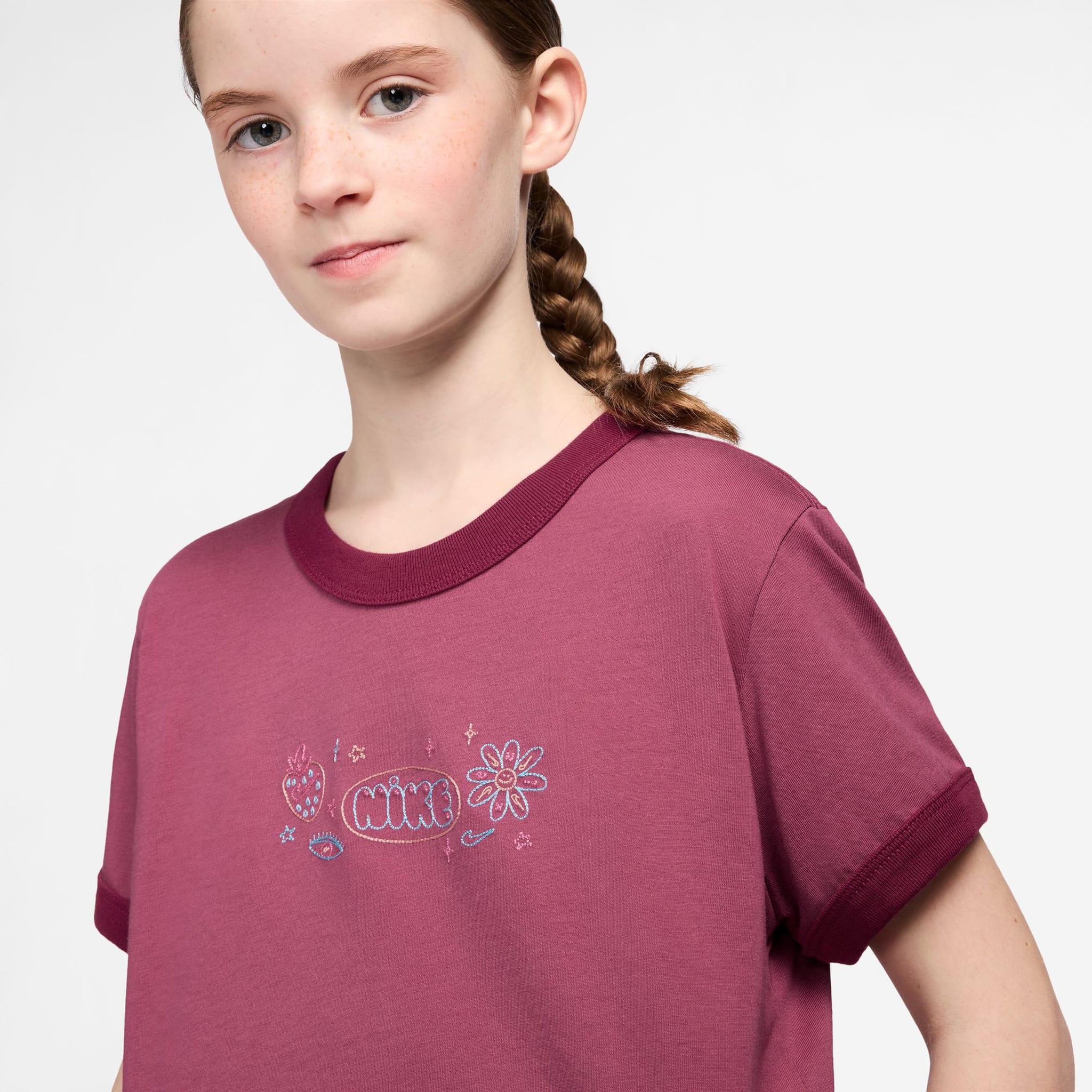 T-shirt Emb Mod 7-16ans - Image 3