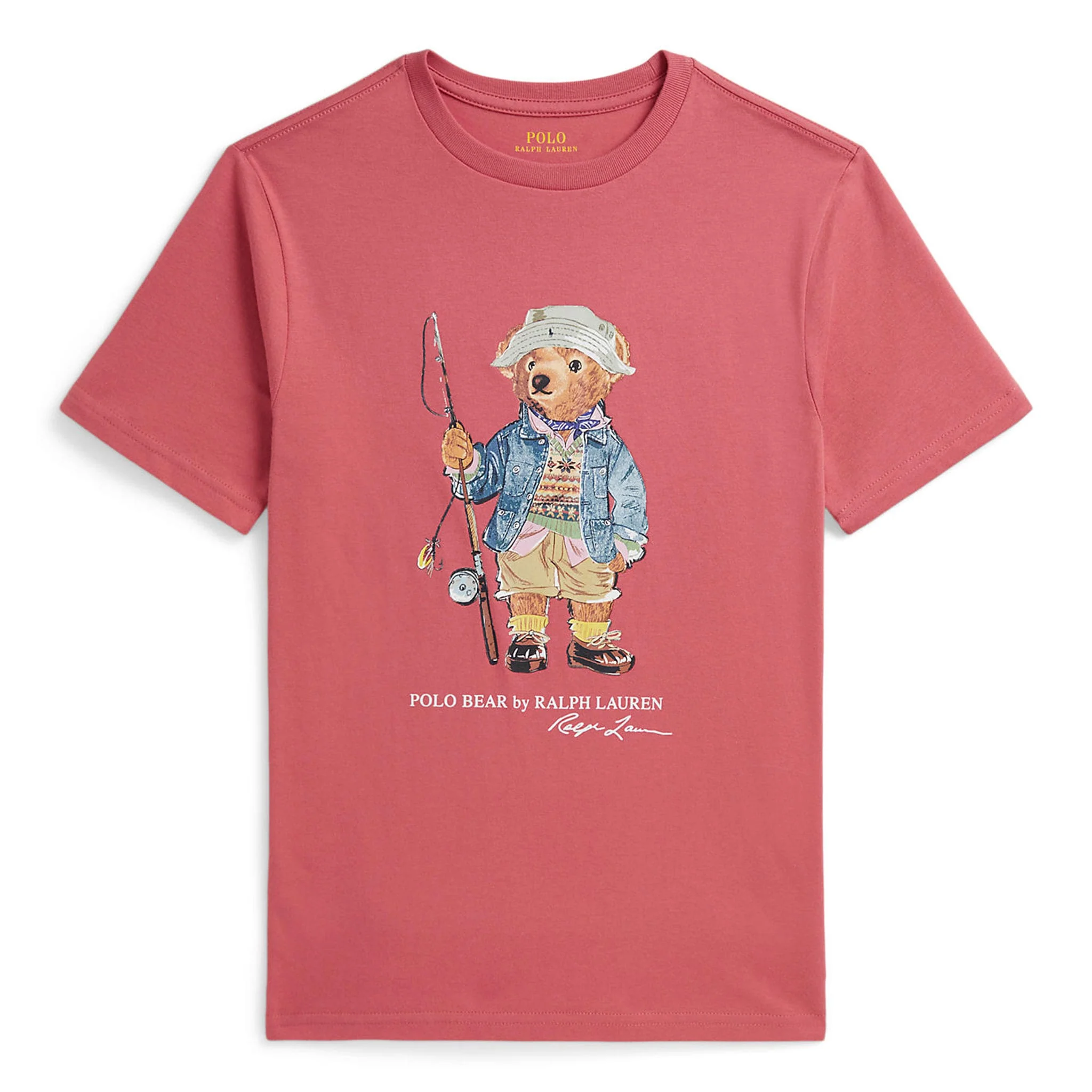 T-shirt Fishing Bear 8-16ans