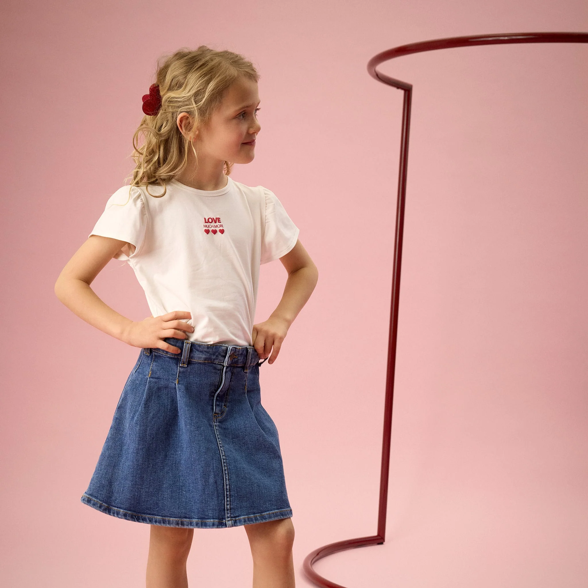 T-shirt Love 2-14ans - Image 2