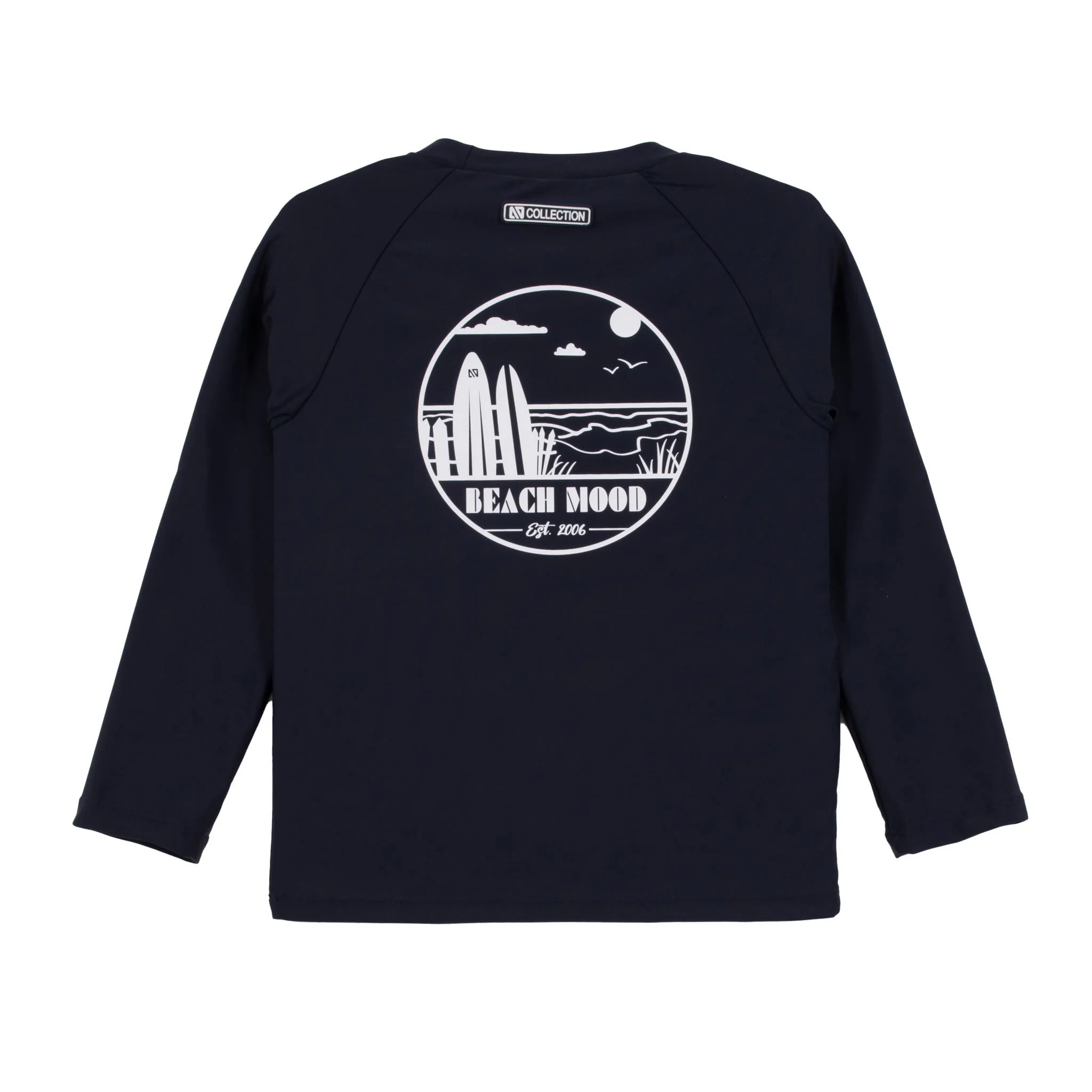 T-Shirt Maillot UV Manches Longues Uni 7-10ans - Image 2