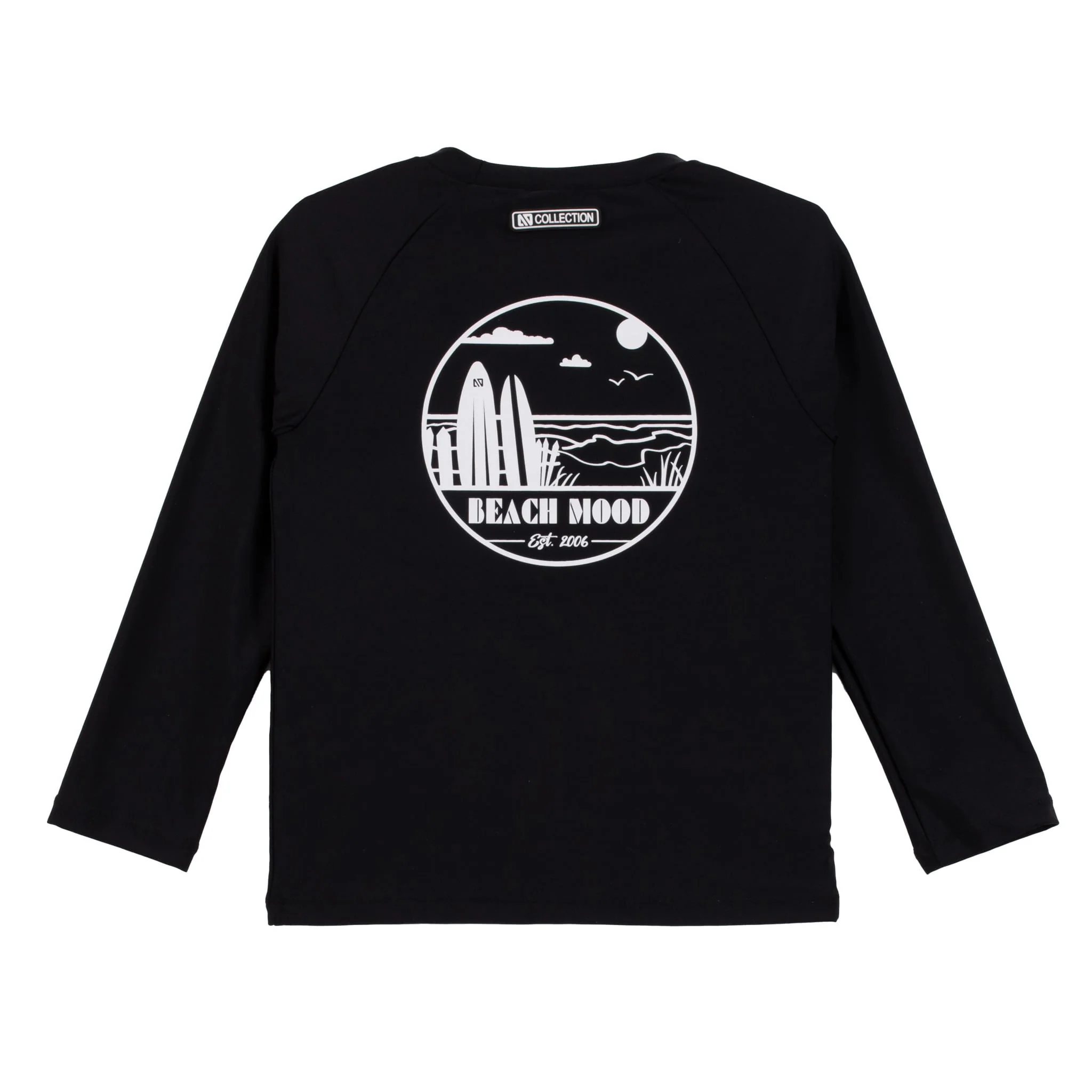 T-Shirt Maillot UV Manches Longues Uni 7-10ans - Image 4