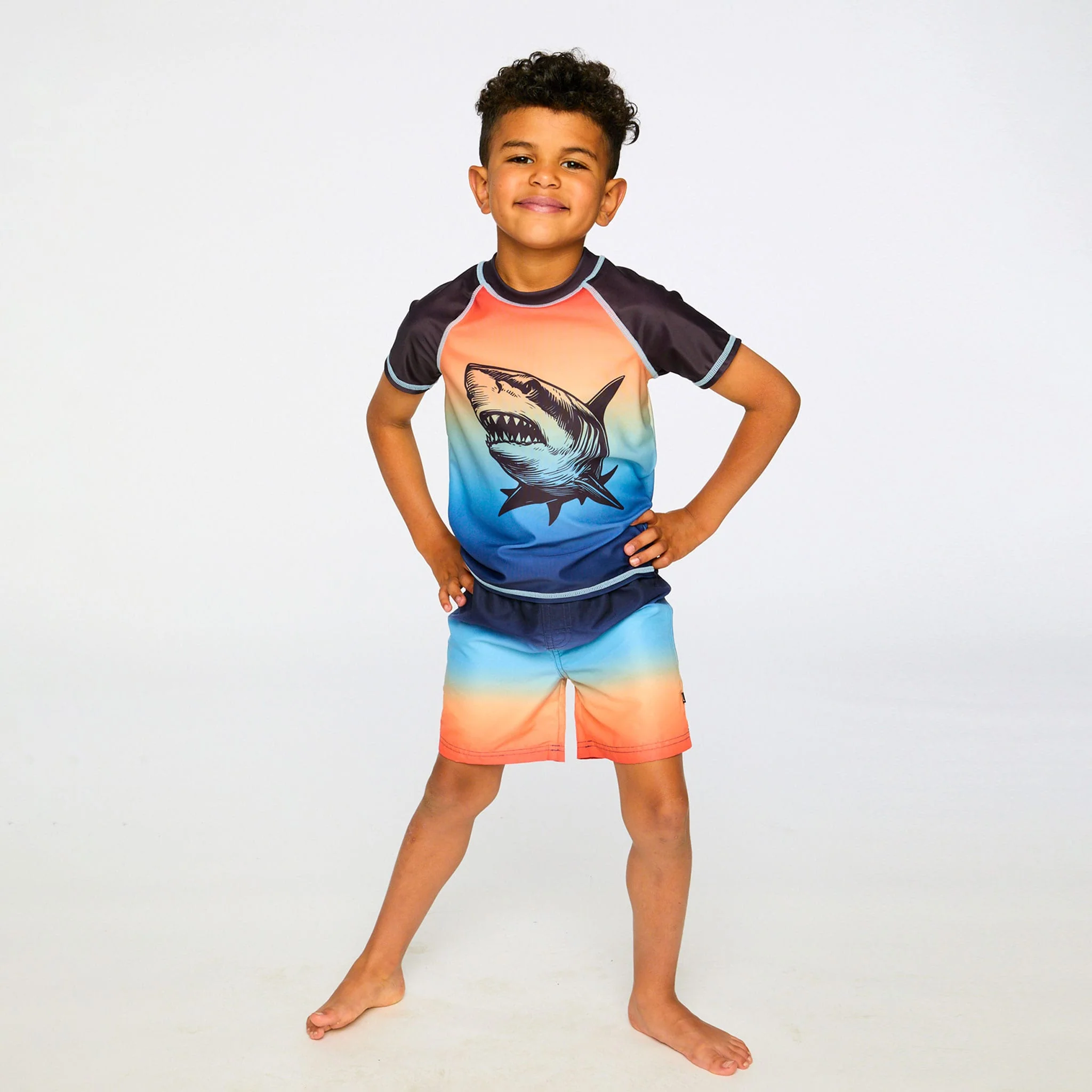 T-shirt Maillot Requin 2-6ans - Image 3