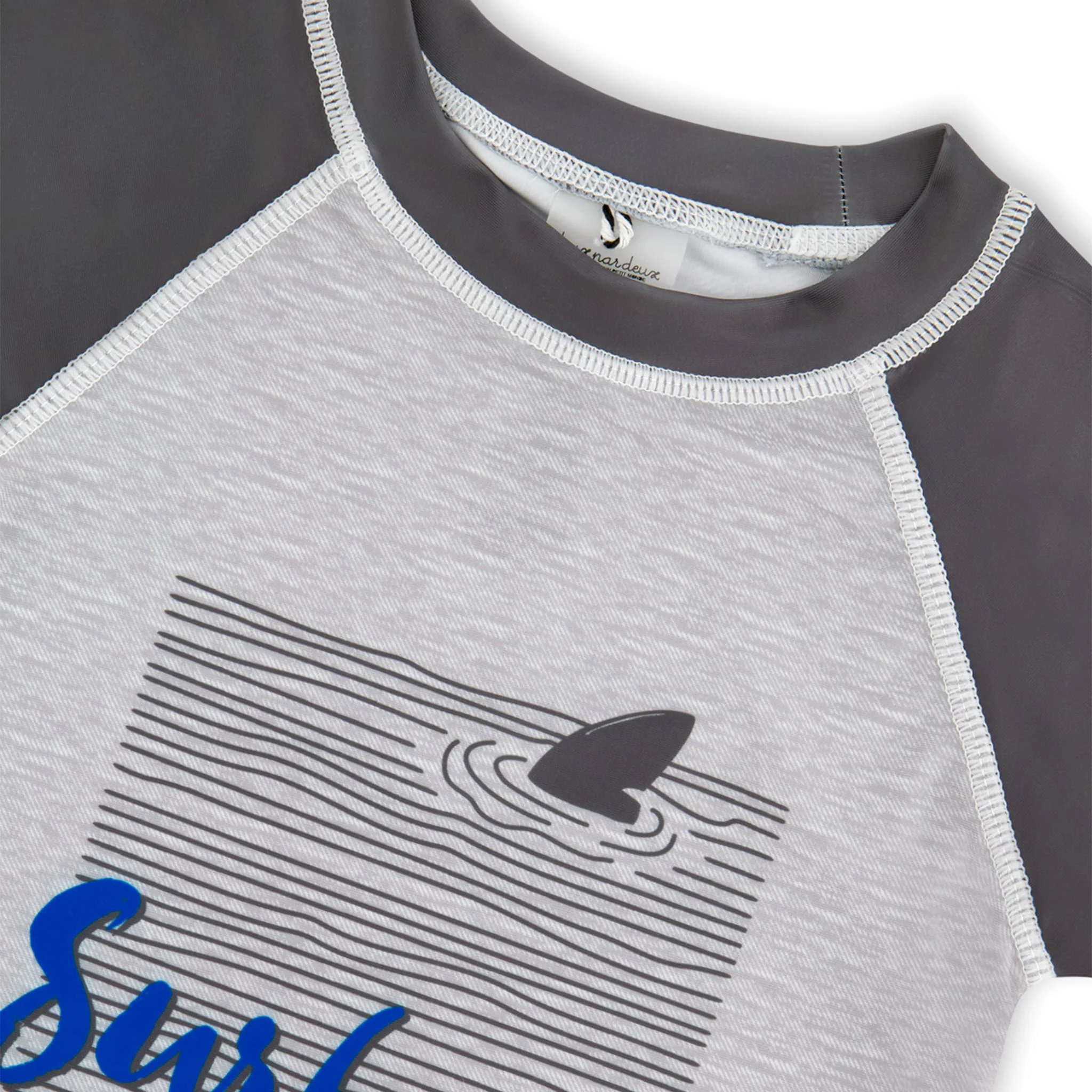 T-Shirt Maillot UV Requins 2-6ans - Image 3