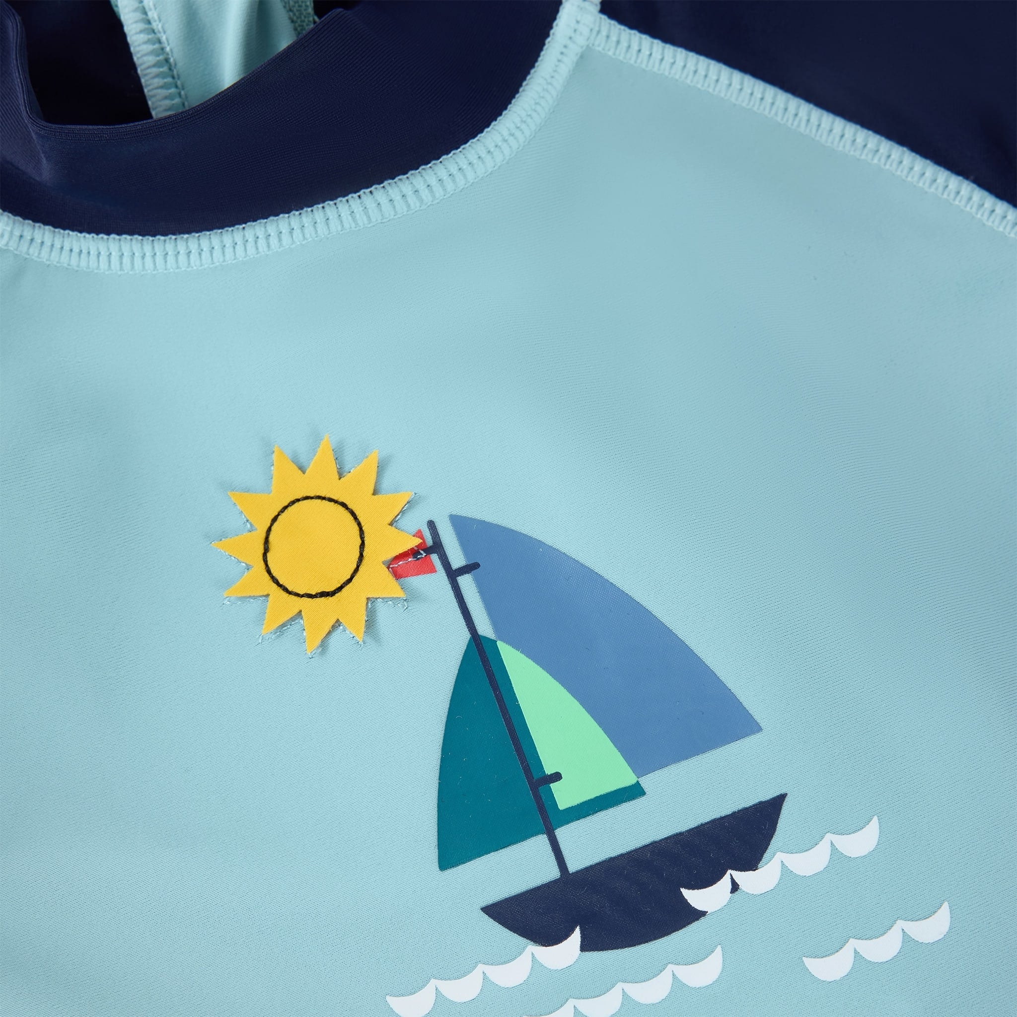 T-shirt Maillot Voilier 9-18mois - Image 4
